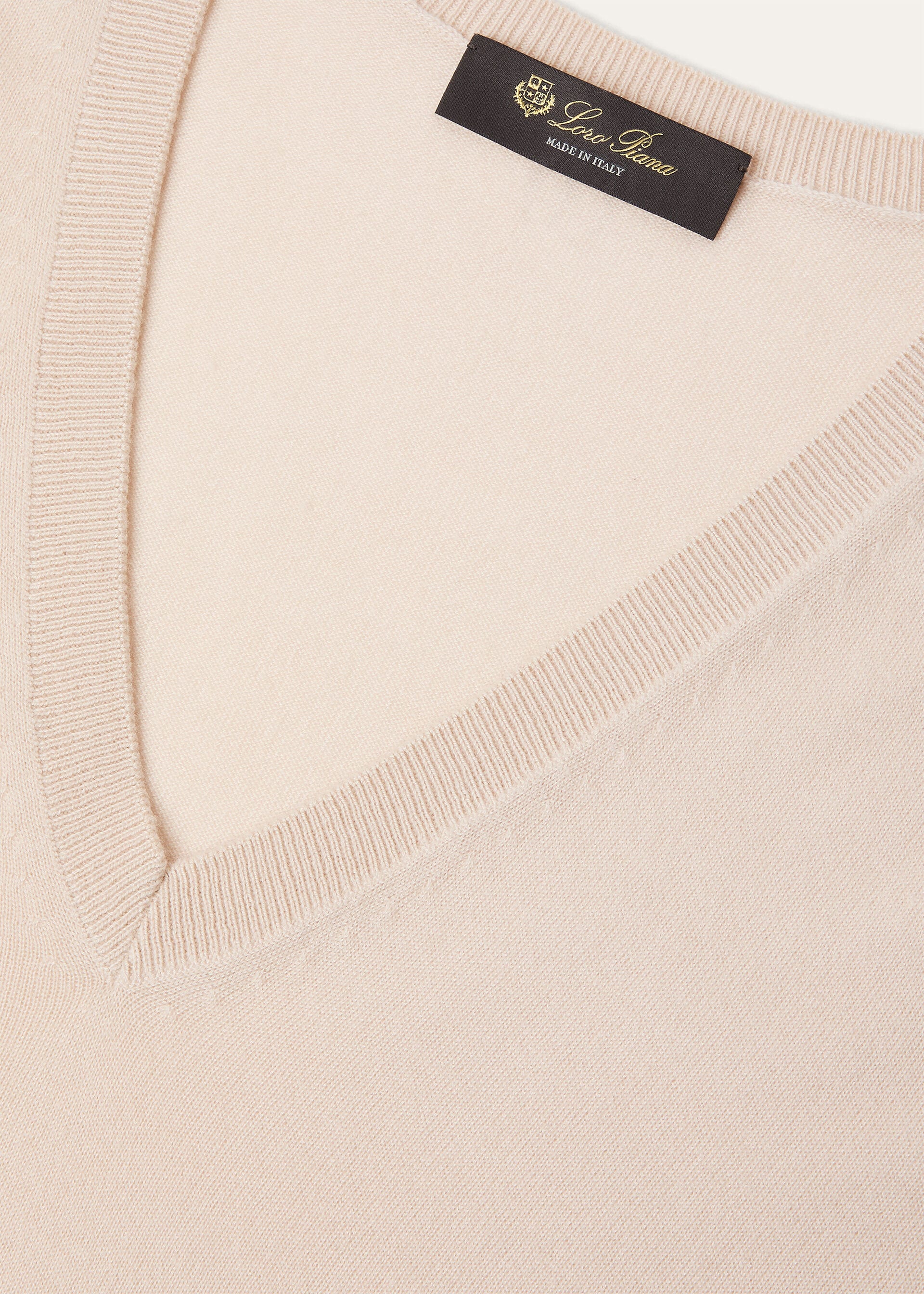 NEO PIUMA V NECK SWEATER CASHMERE GG 18