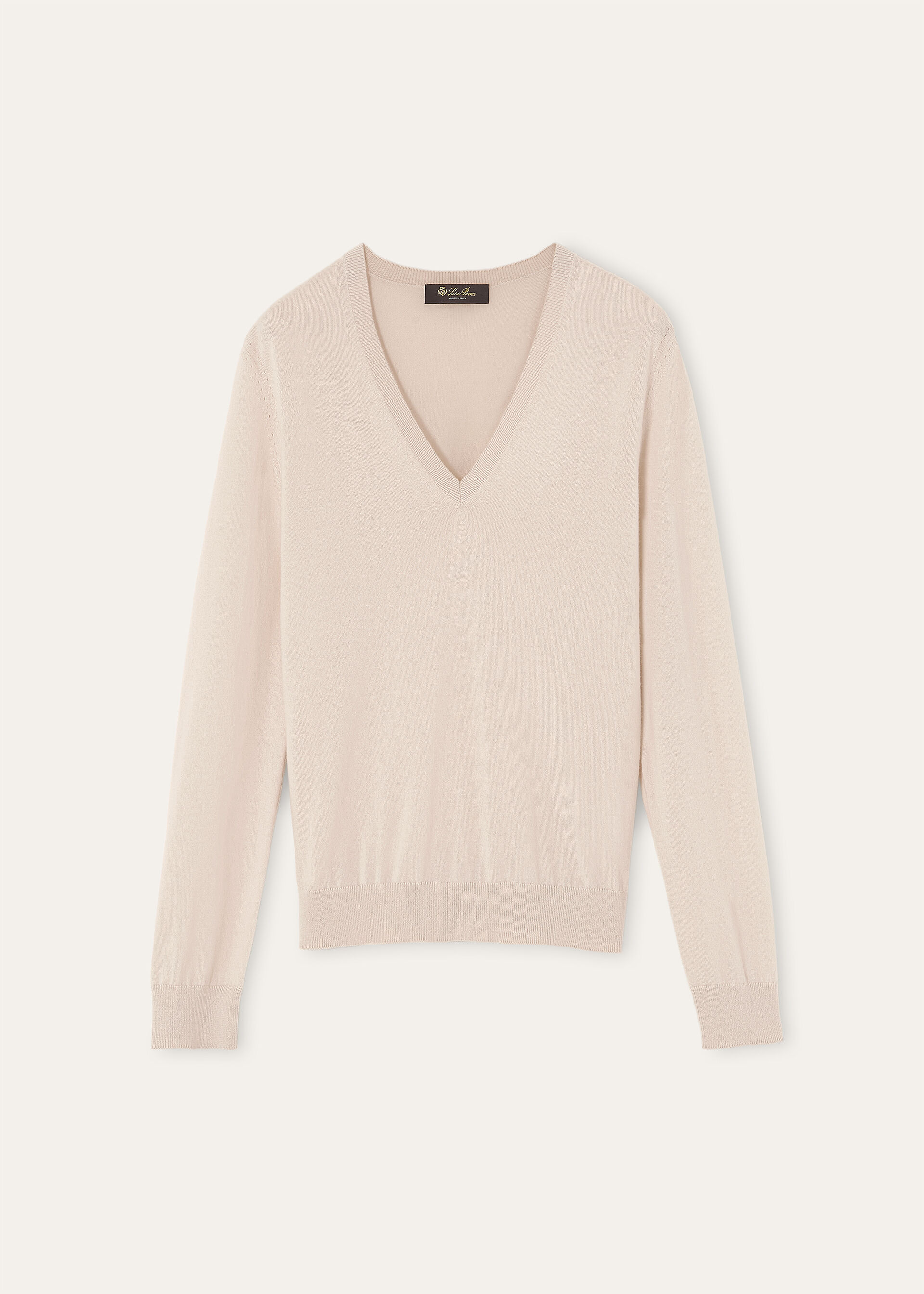 NEO PIUMA V NECK SWEATER CASHMERE GG 18