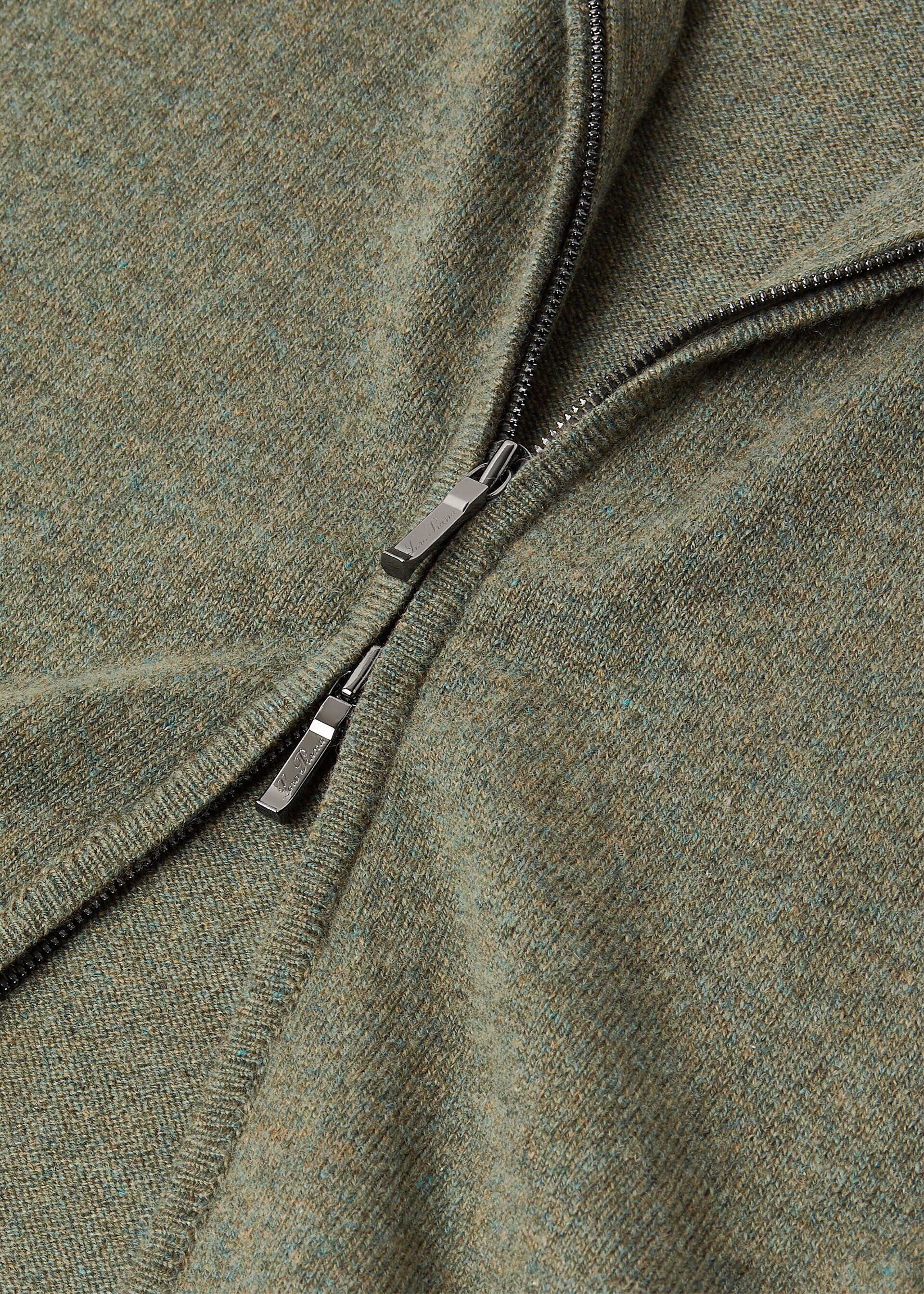 CLASSIC BABY CASHMERE BOMBER SWEATER ZIP GG 12