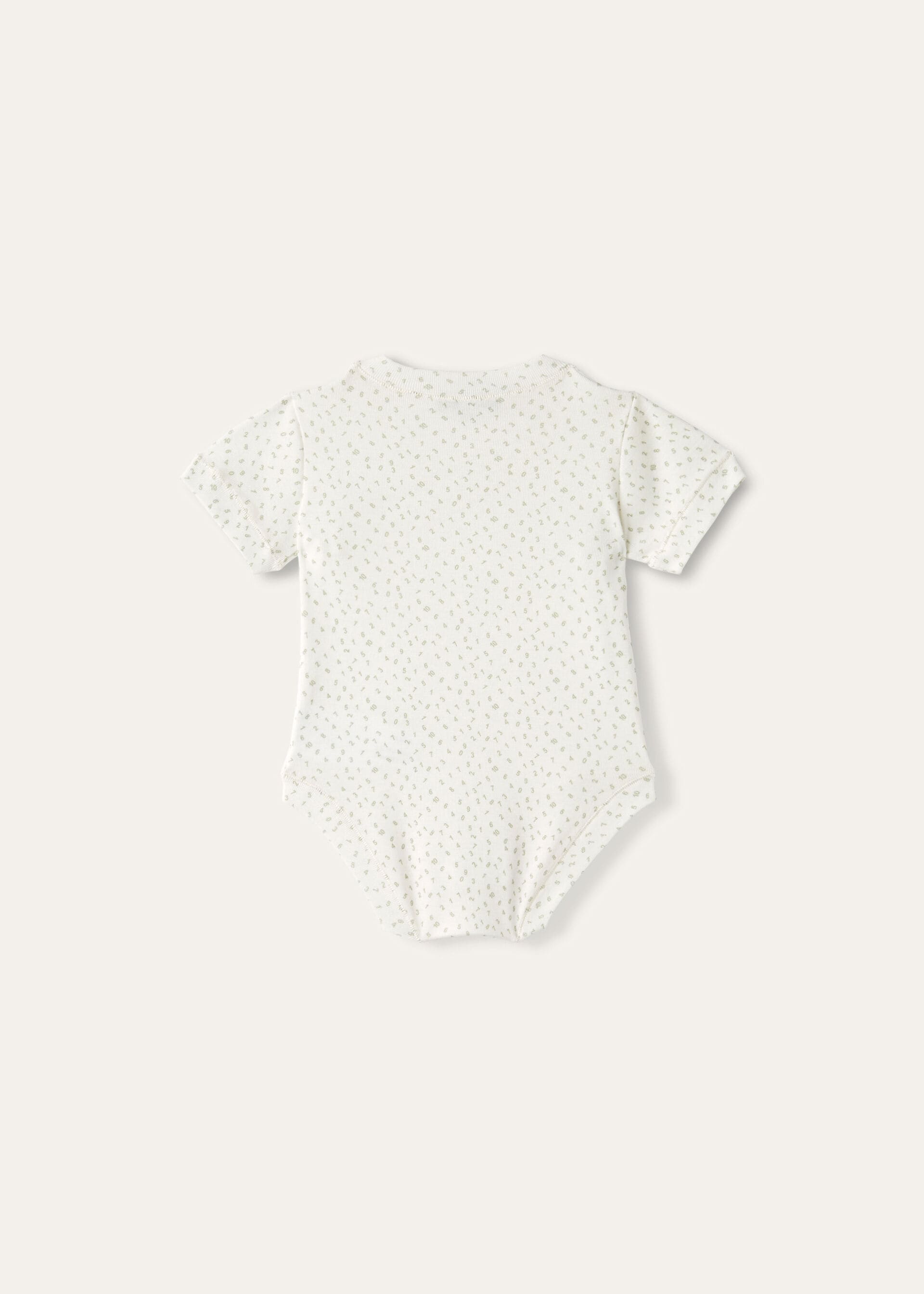 LITTLE NUMBERS BODYSUIT COTTON