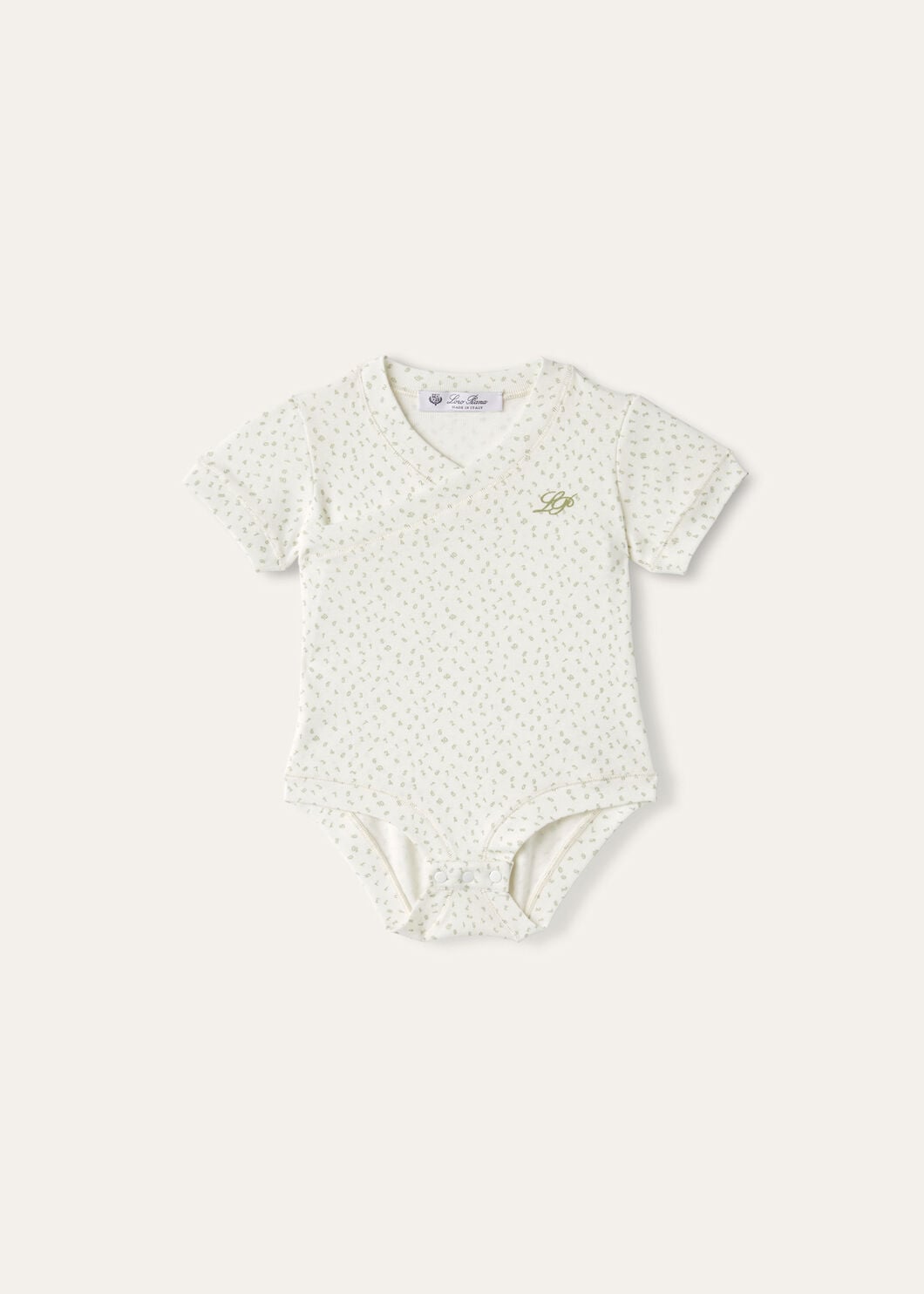 LITTLE NUMBERS BODYSUIT COTTON