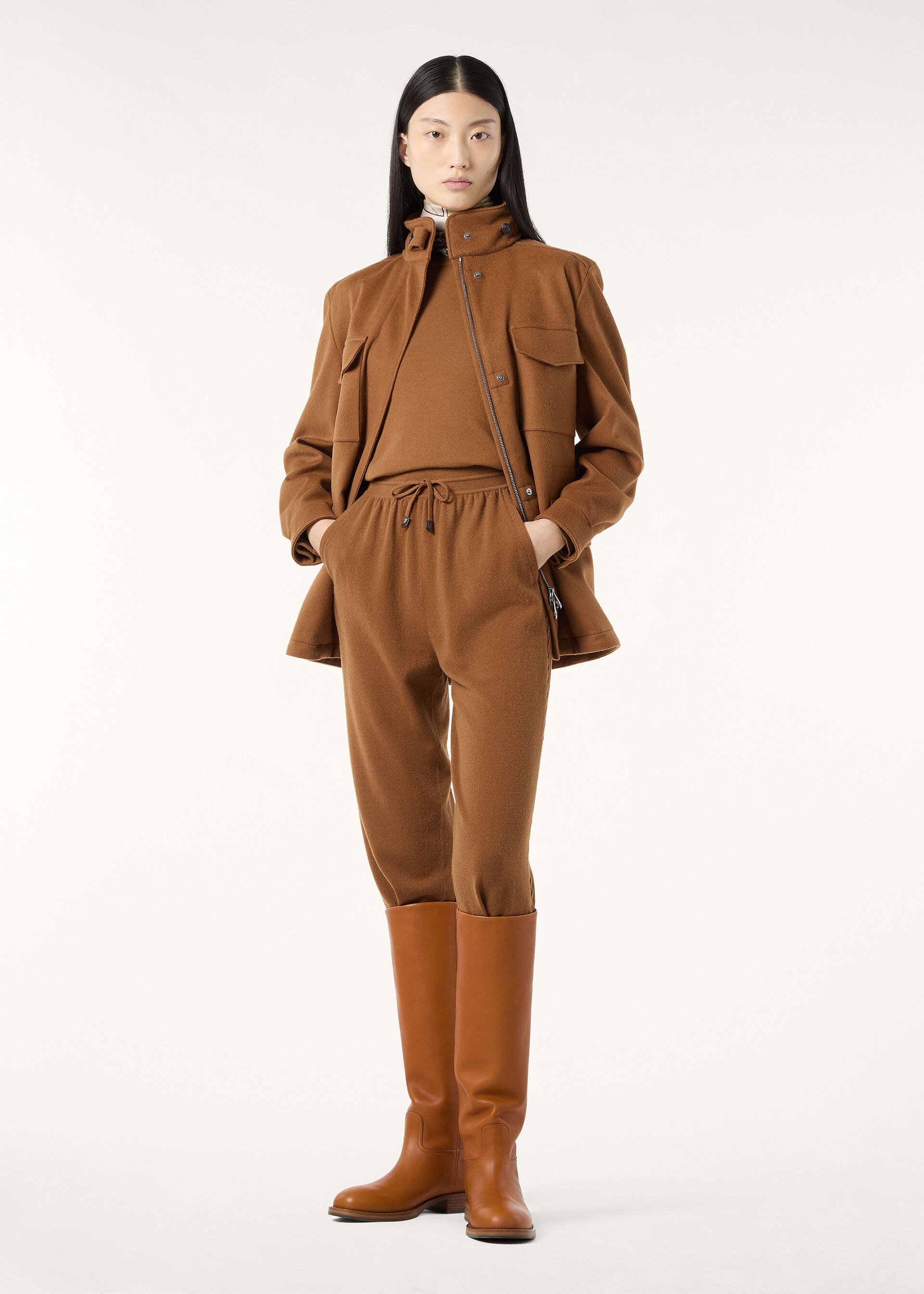 VICUNA ICONIC CREWNECK SWEATER GG 33