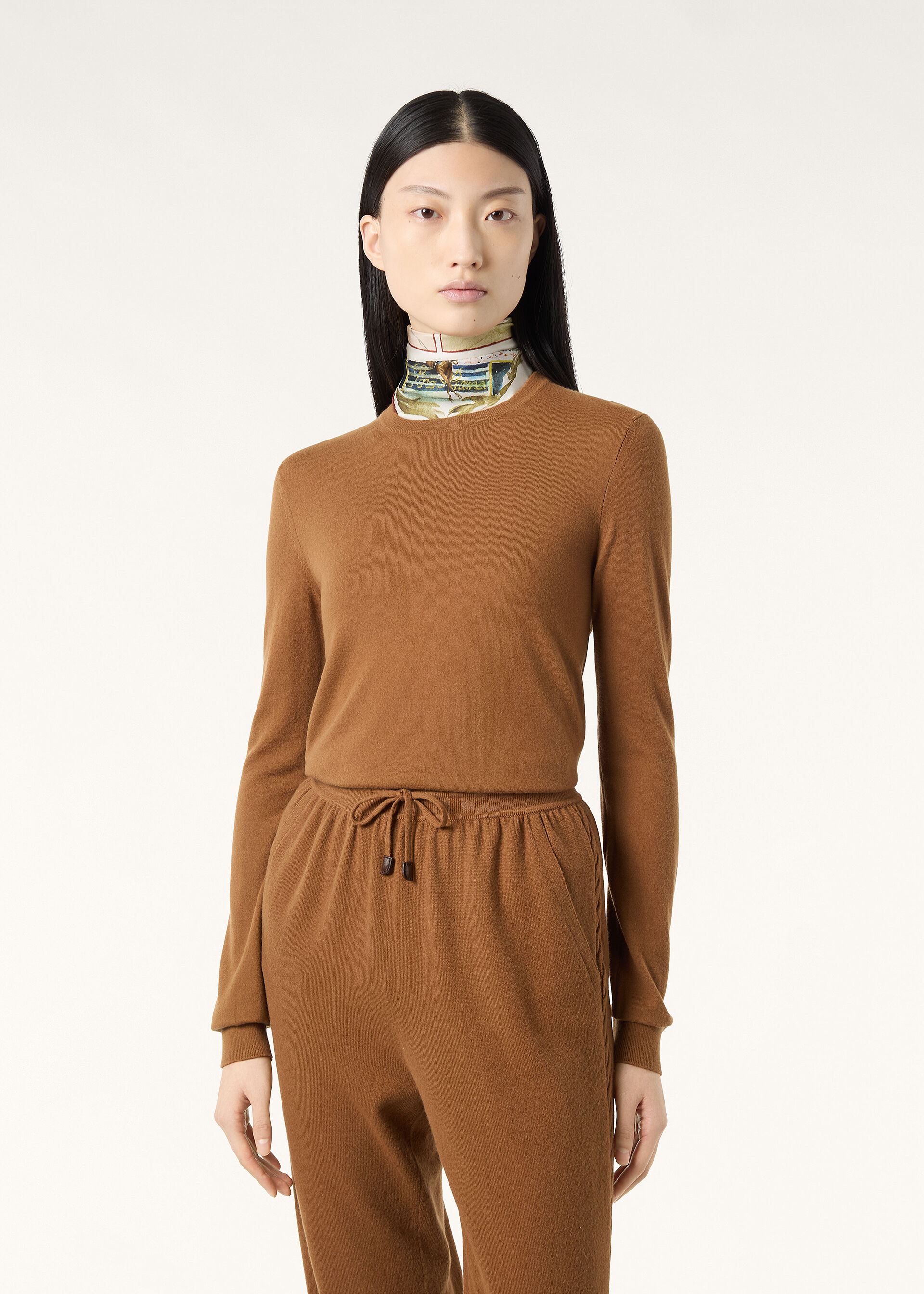 VICUNA ICONIC CREWNECK SWEATER GG 33