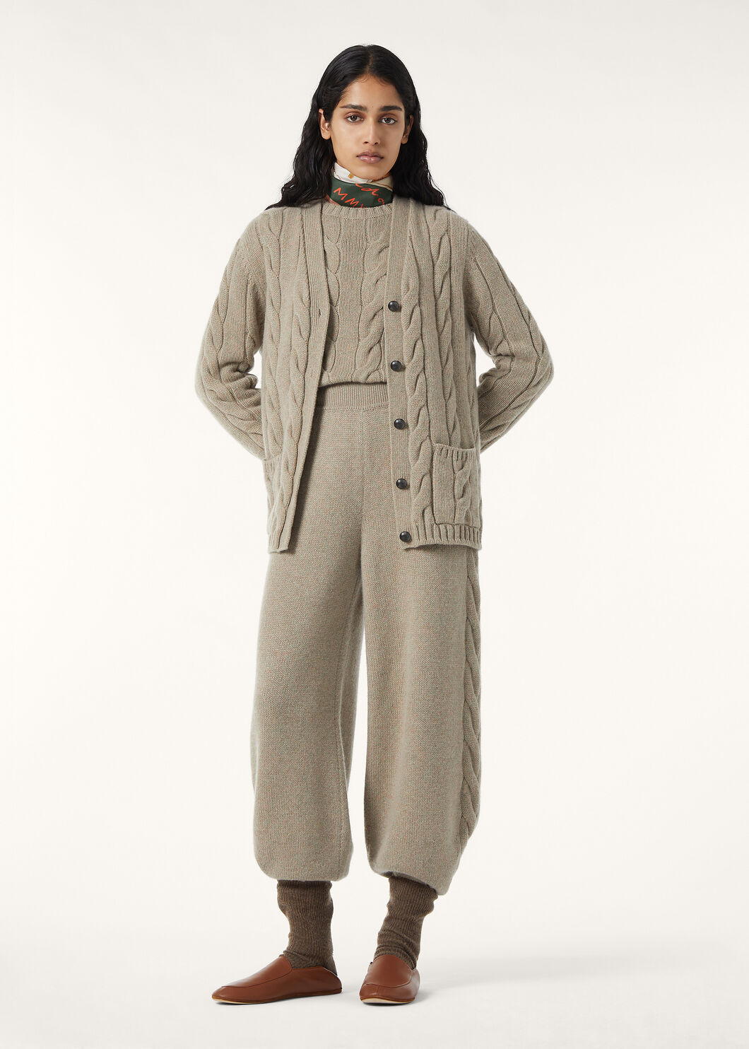 NAPIER CARDIGAN SWEATER BABY CASH GG 5