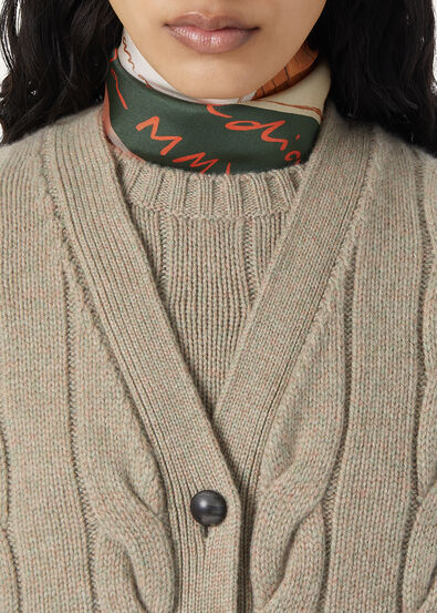 NAPIER CARDIGAN SWEATER BABY CASH GG 5