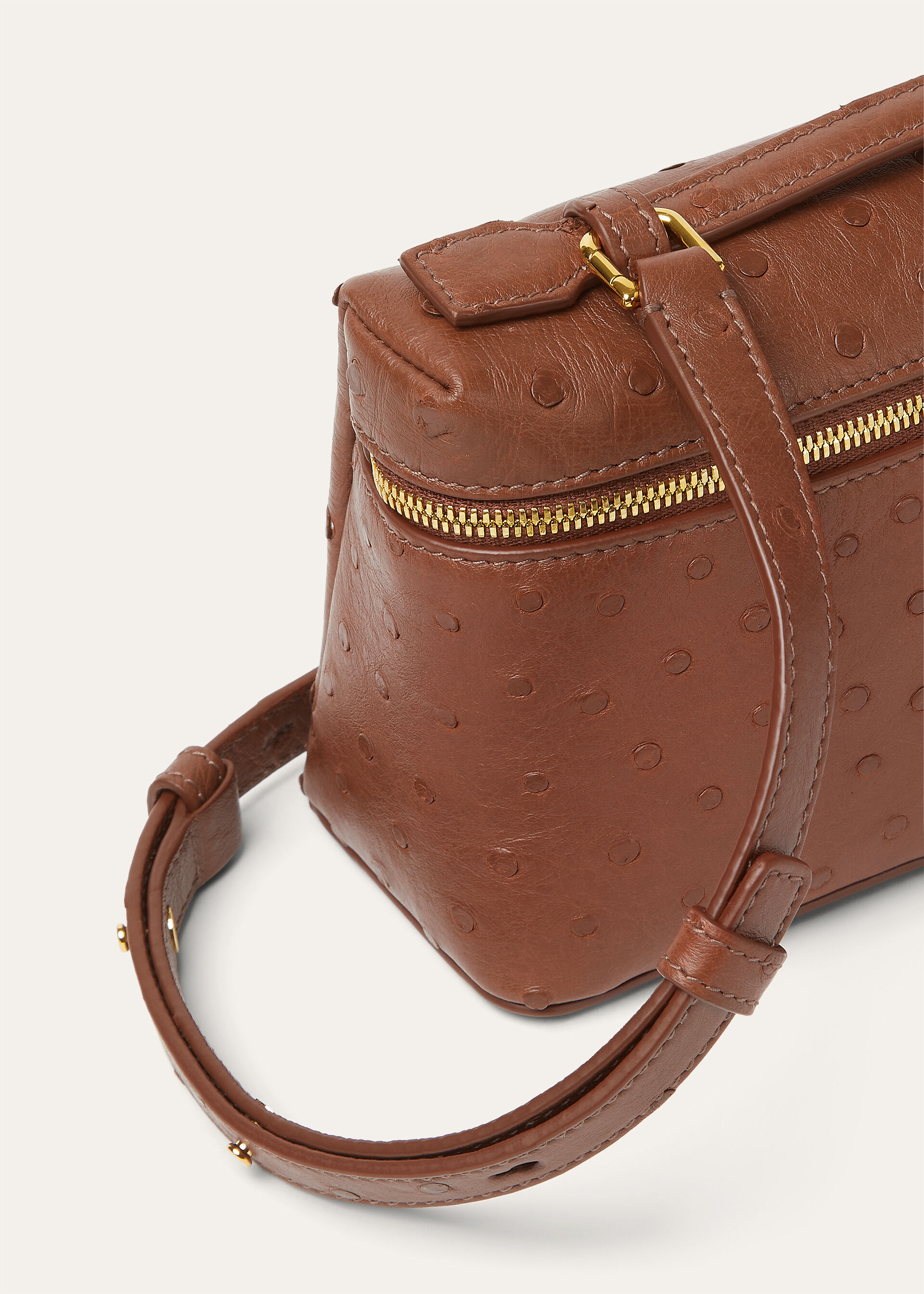 EXTRA POCKET L19 OSTRICH SADDLE FINISH
