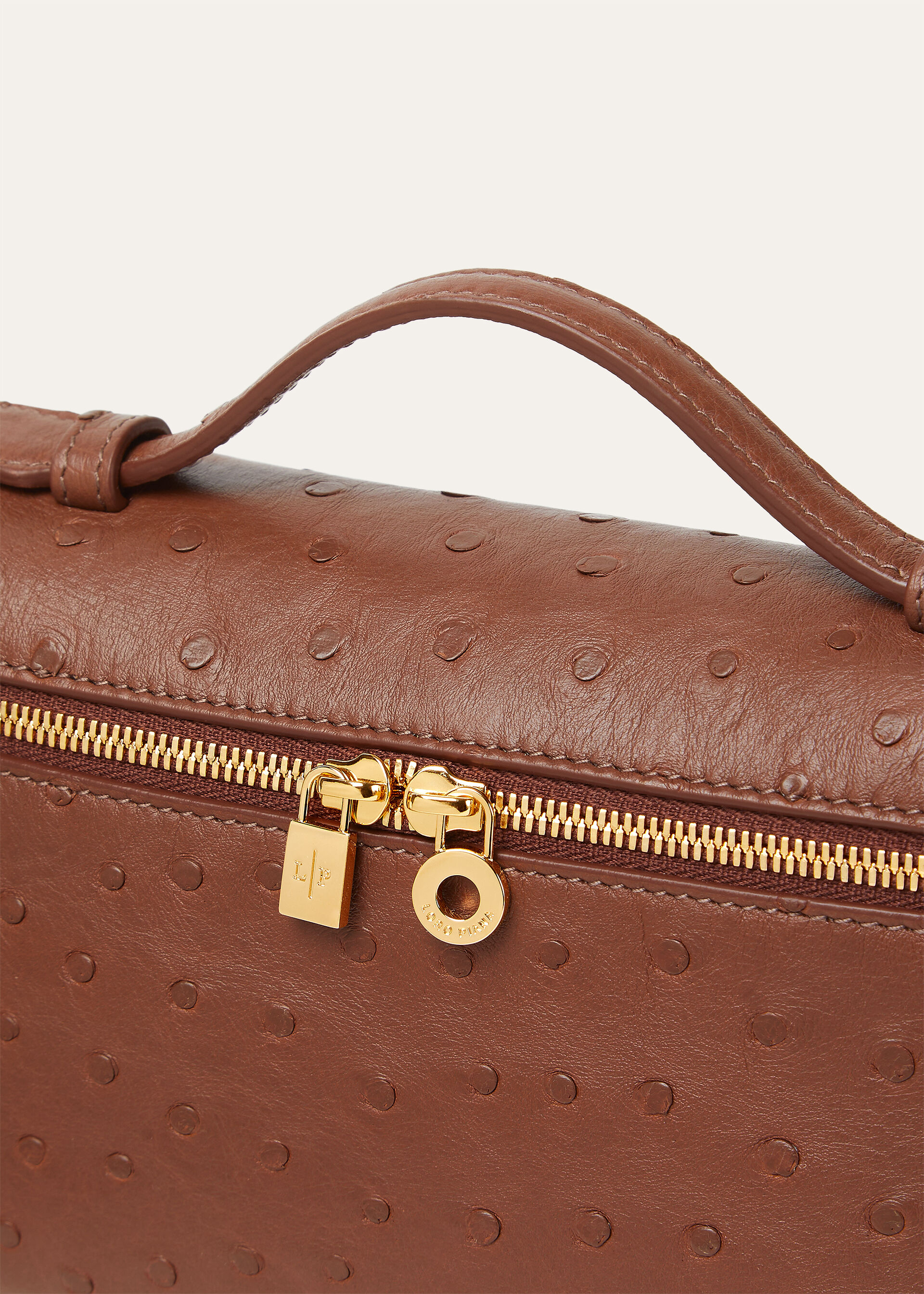 EXTRA POCKET L19 OSTRICH SADDLE FINISH