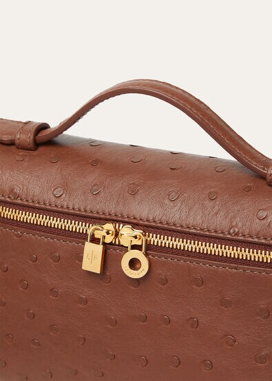 EXTRA POCKET L19 OSTRICH SADDLE FINISH