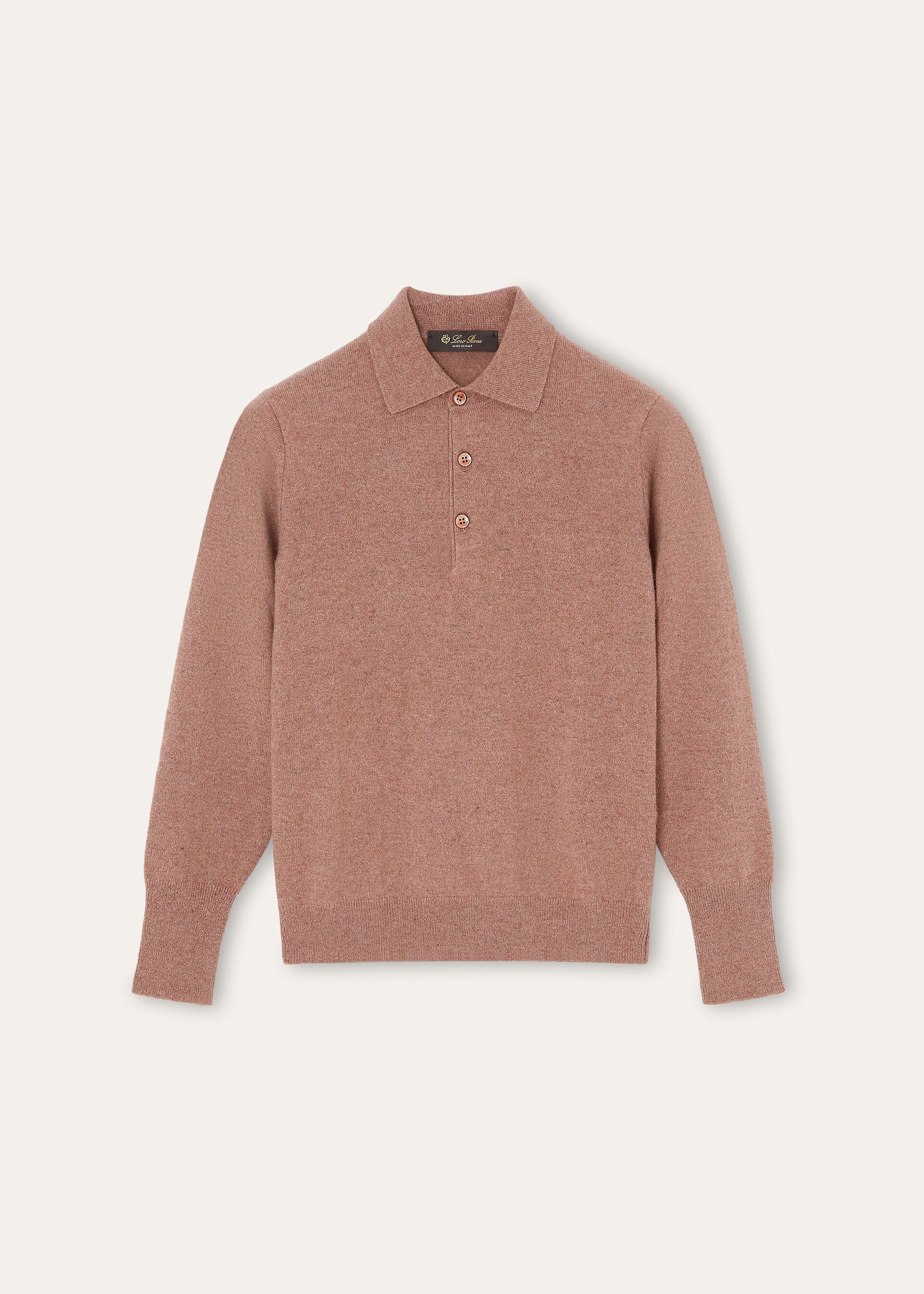 LORO POLO SWEATER RECYCLED CASH GG 24