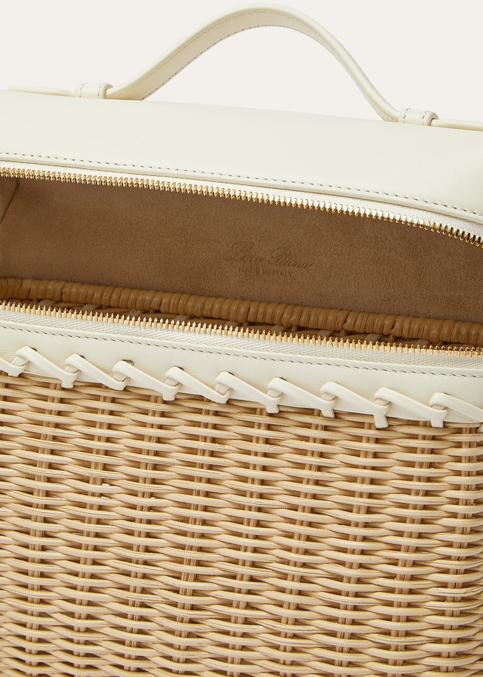 EXTRA POCKET L19 NORTH SOUTH WICKER/ROUNDED CALF_FAN5321_B4KA_NR_3