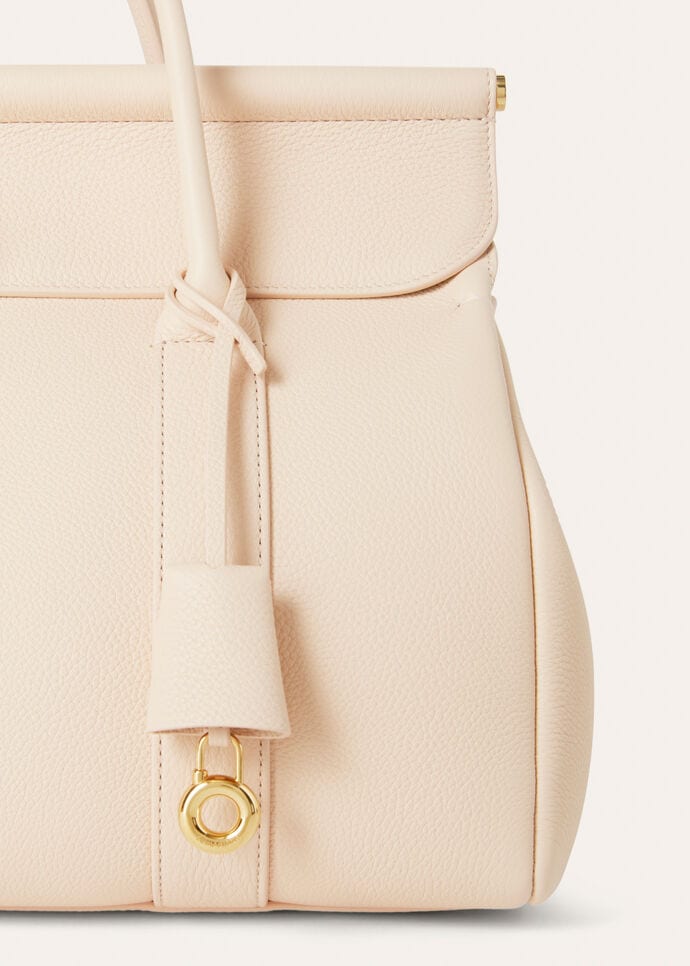 Loro Piana FAO4743D0Q2 関税送料込 Loom bag L32 Grained Calfskin Creamed Honey/Sun Gold | Loro