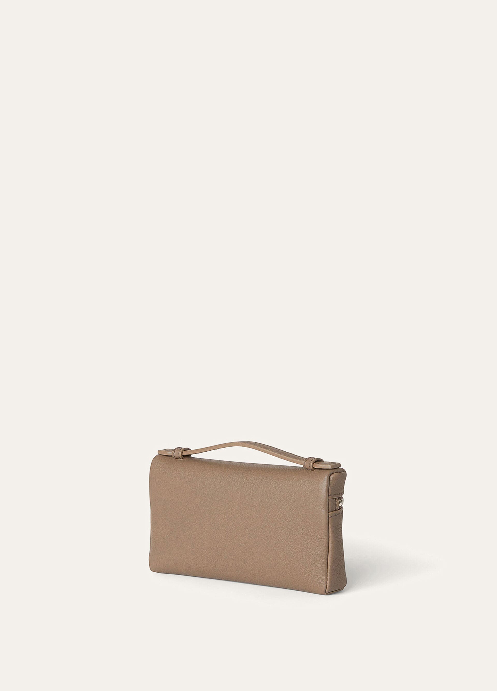 EXTRA POCKET MINI POUCH TENDER CALF