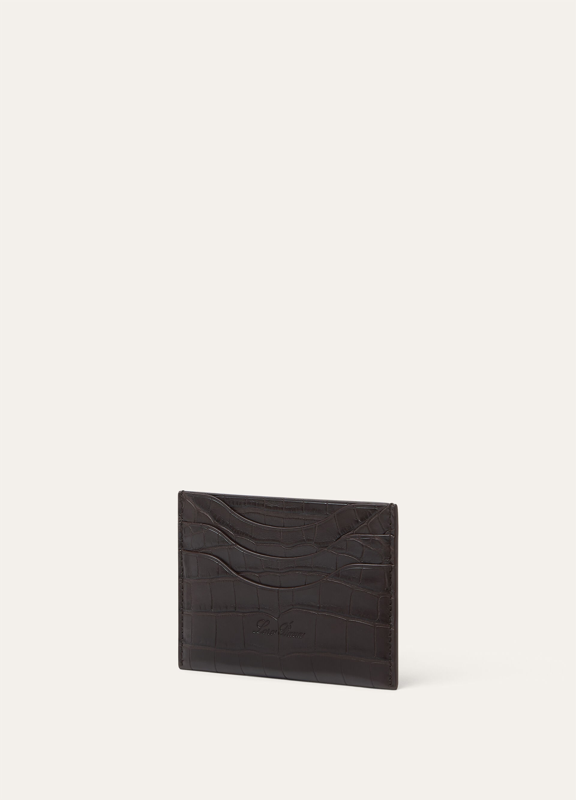 EXTRA CARDHOLDER SOFT MATT ALLIGATOR