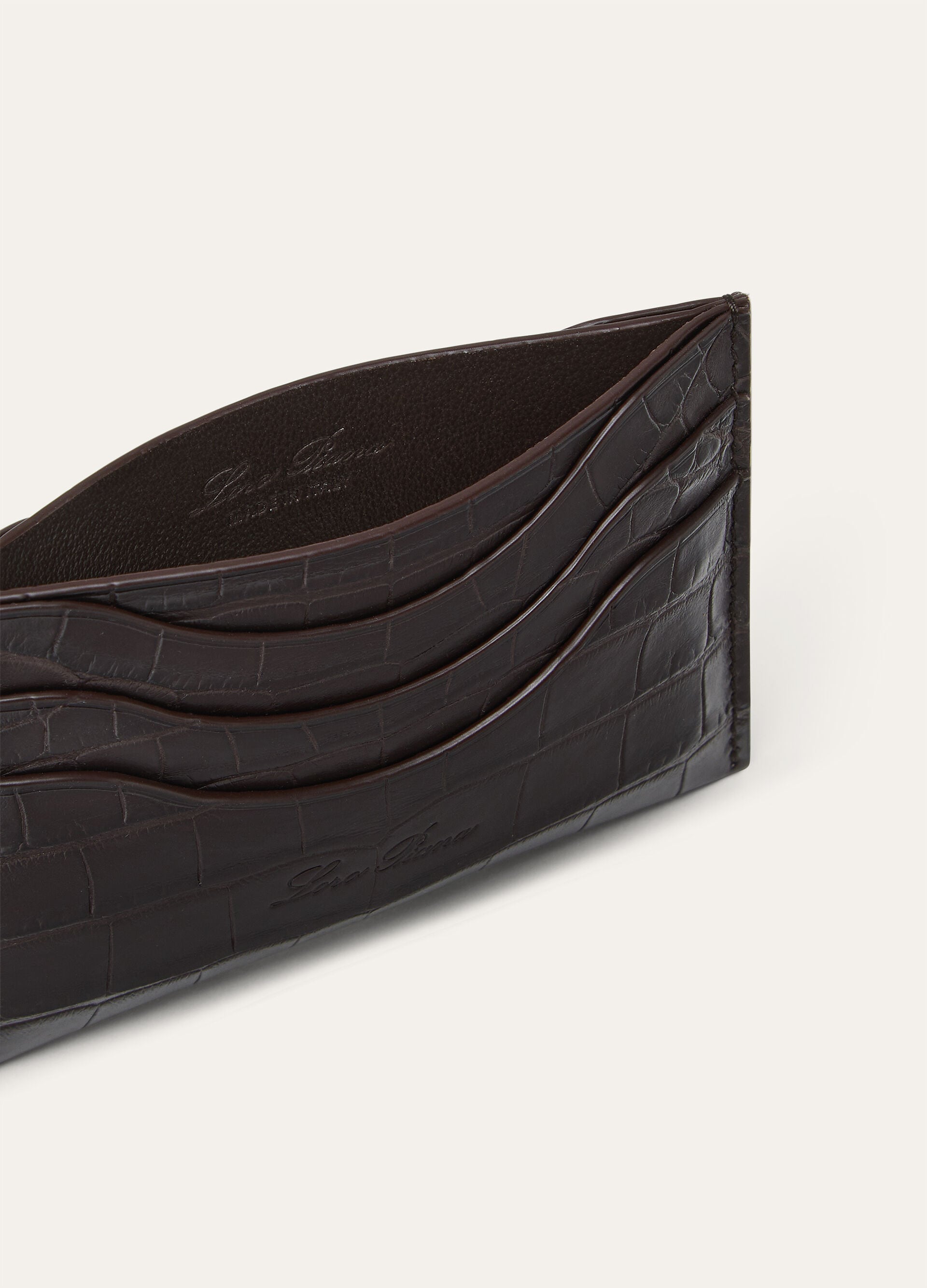 EXTRA CARDHOLDER SOFT MATT ALLIGATOR