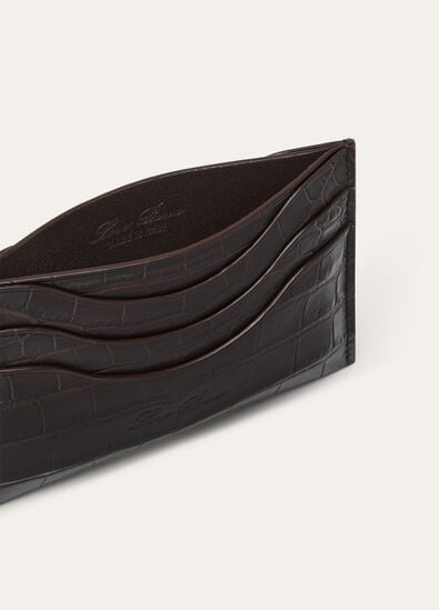 EXTRA CARDHOLDER SOFT MATT ALLIGATOR