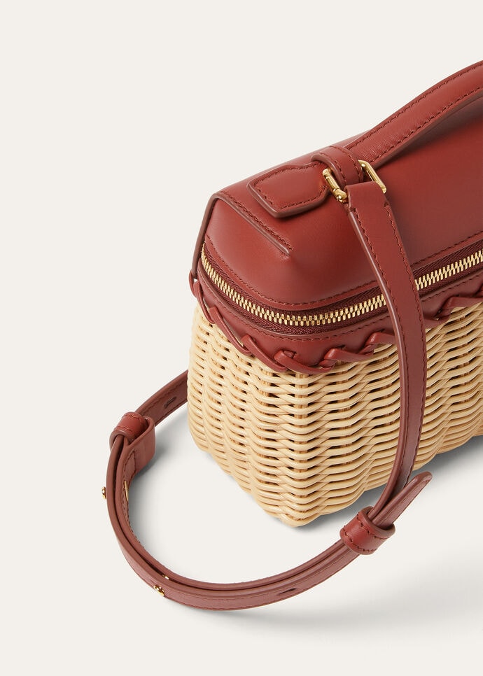 EXTRA POCKET L19 EAST WEST WICKER/ROUNDED CALF_FAO1083_B4K8_NR_5