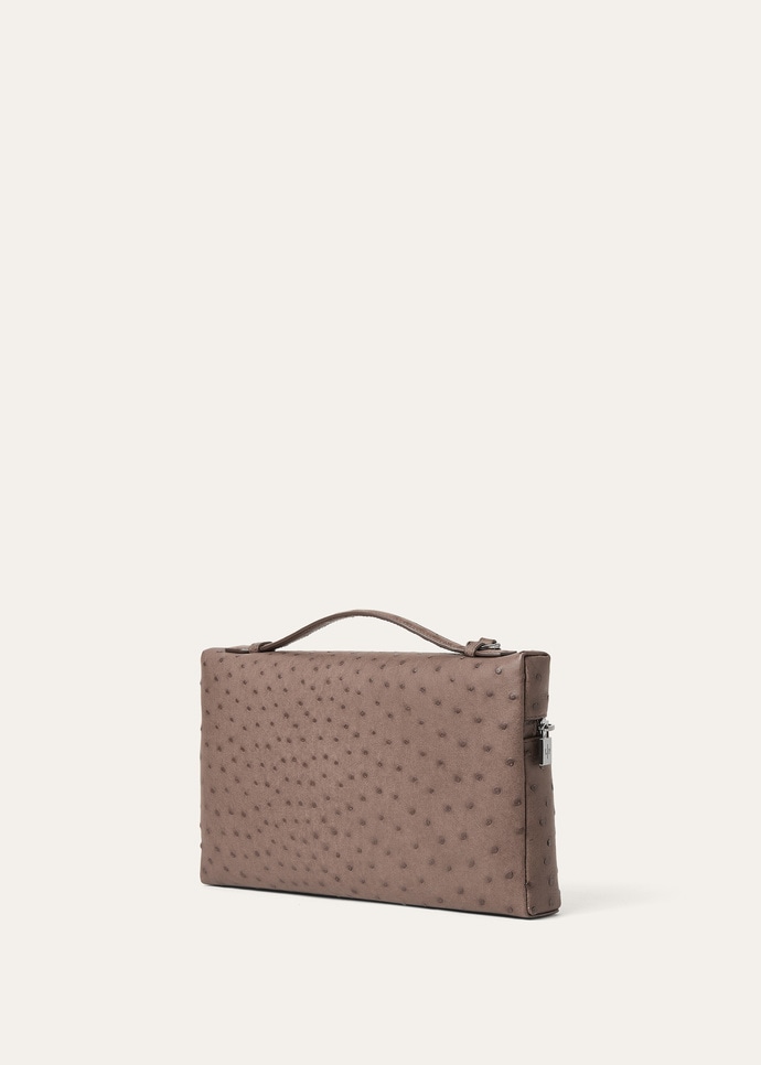 EXTRA POUCH L29 OSTRICH SADDLE FINISH_FAO1203_H16Y_NR_2