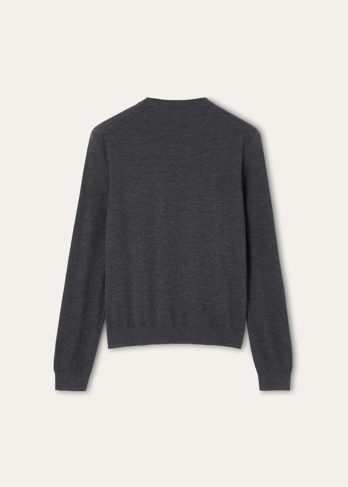 SOTTILE CREWNECK SWEATER WOOL CASH SILK GG 18_FAO2836_M0WA_6