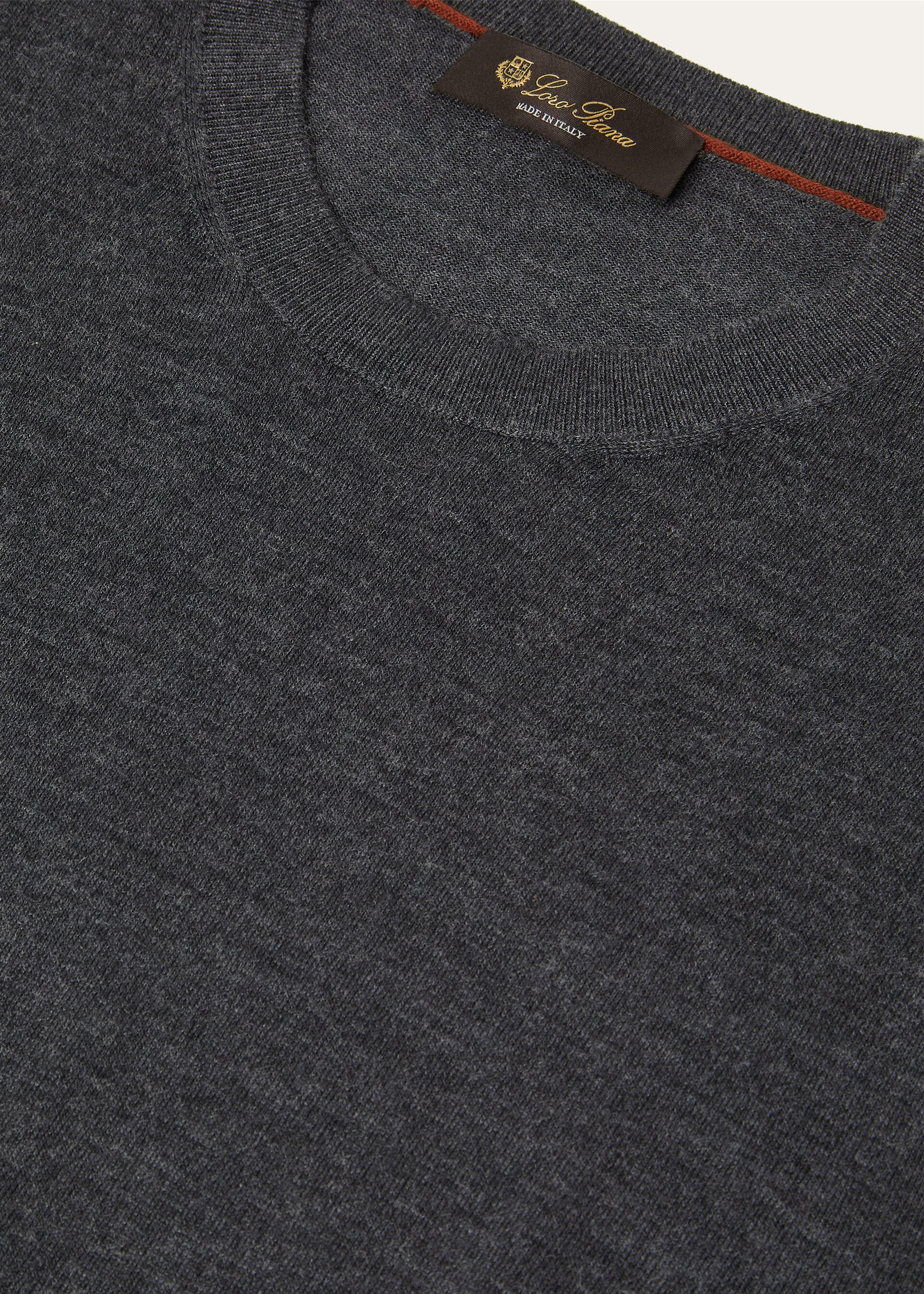 SOTTILE CREWNECK SWEATER WOOL CASH SILK GG 18