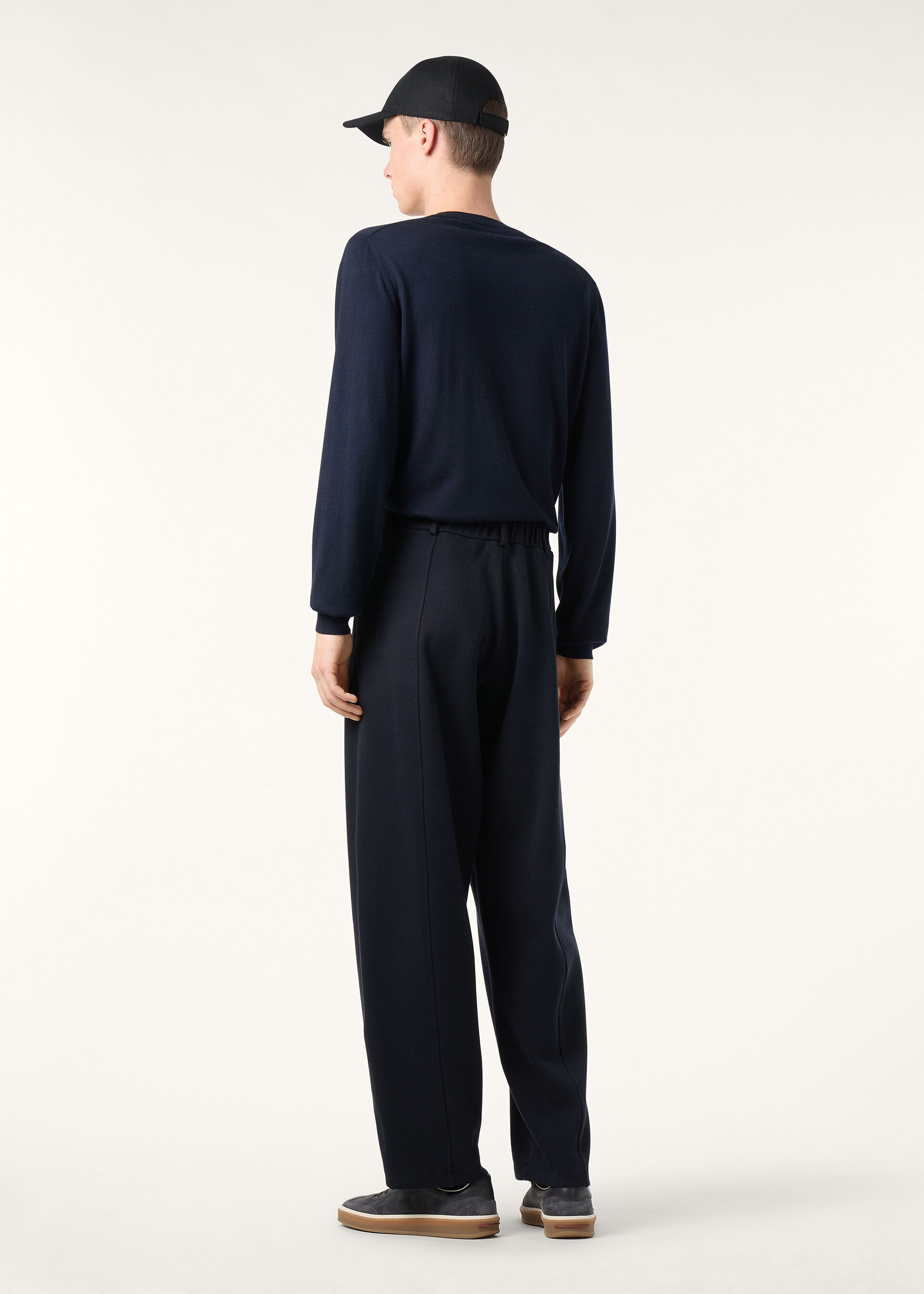 SOTTILE CREWNECK SWEATER WOOL CASH SILK GG 18