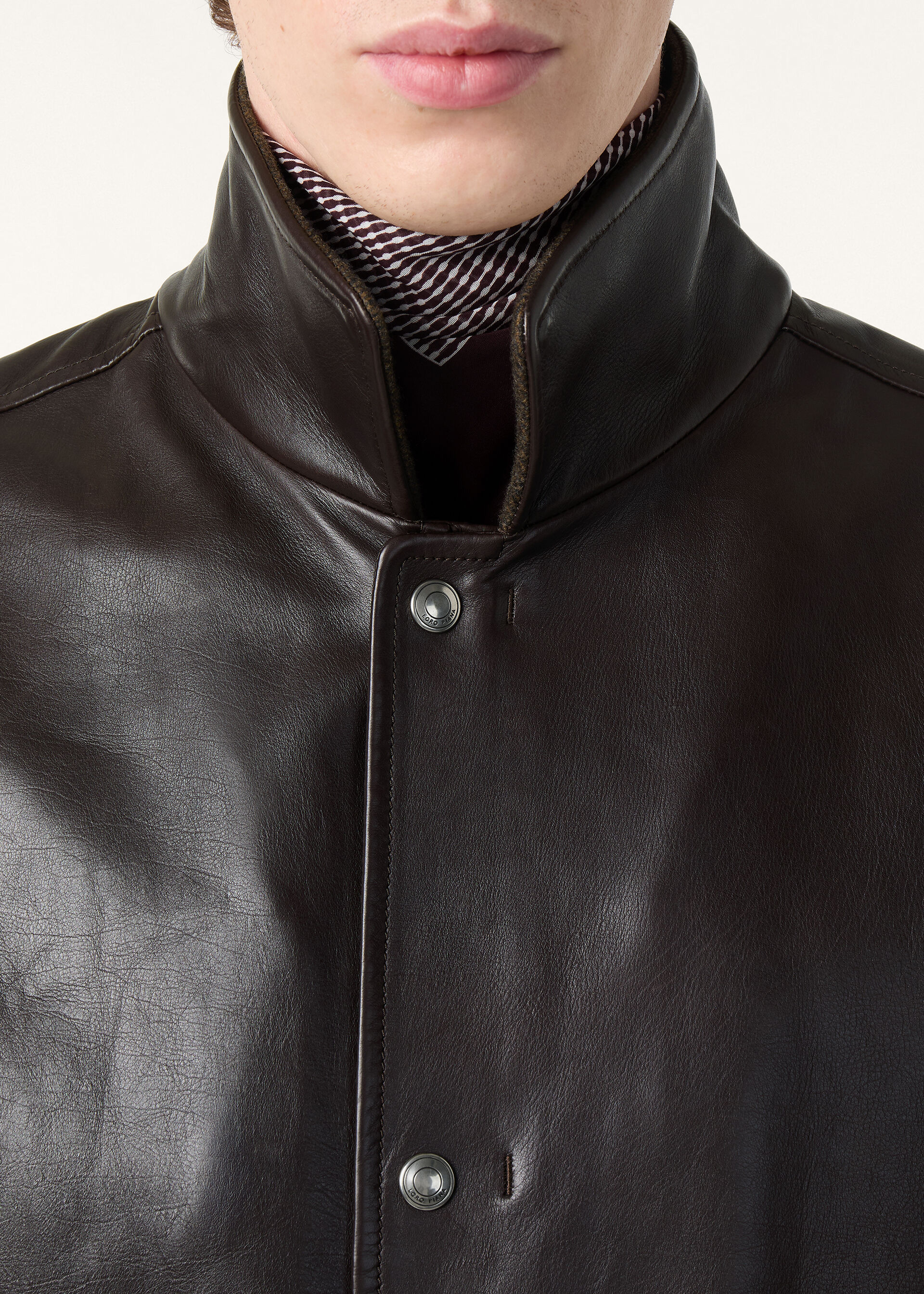 JOHNIE BOMBER GLOW CALFSKIN