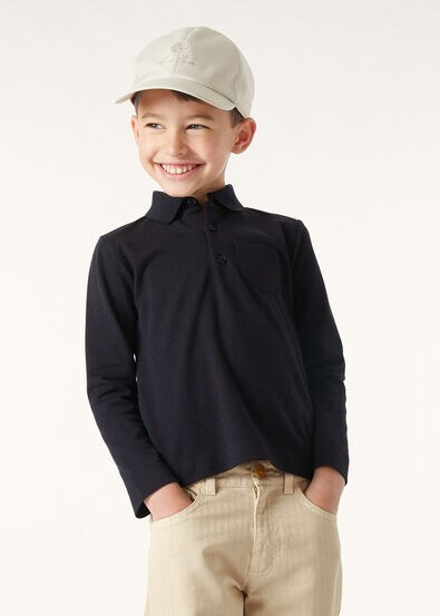 MY-T KID POLO LS COTTON