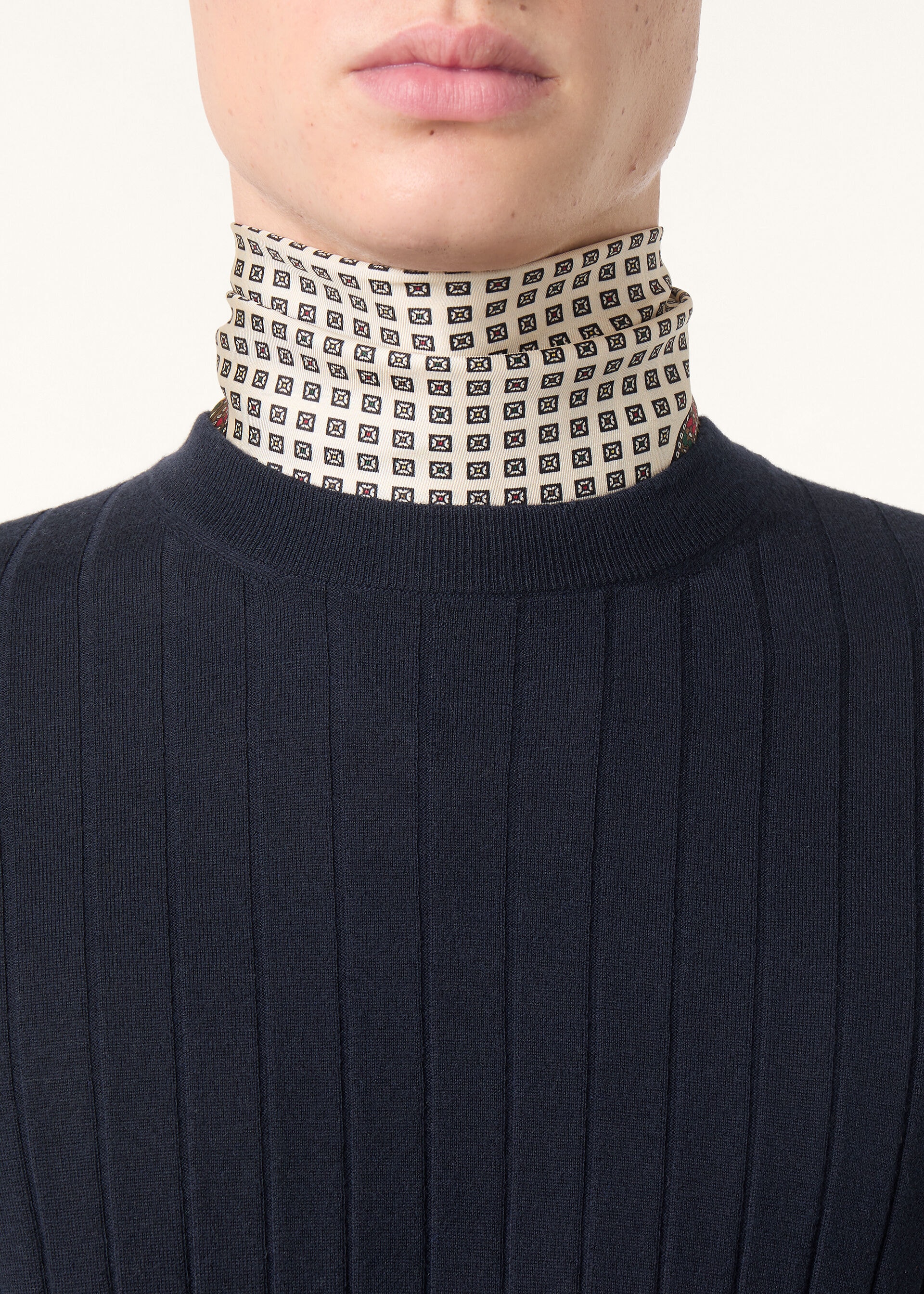 VICUNA ICONIC CREWNECK SWEATER GG 18