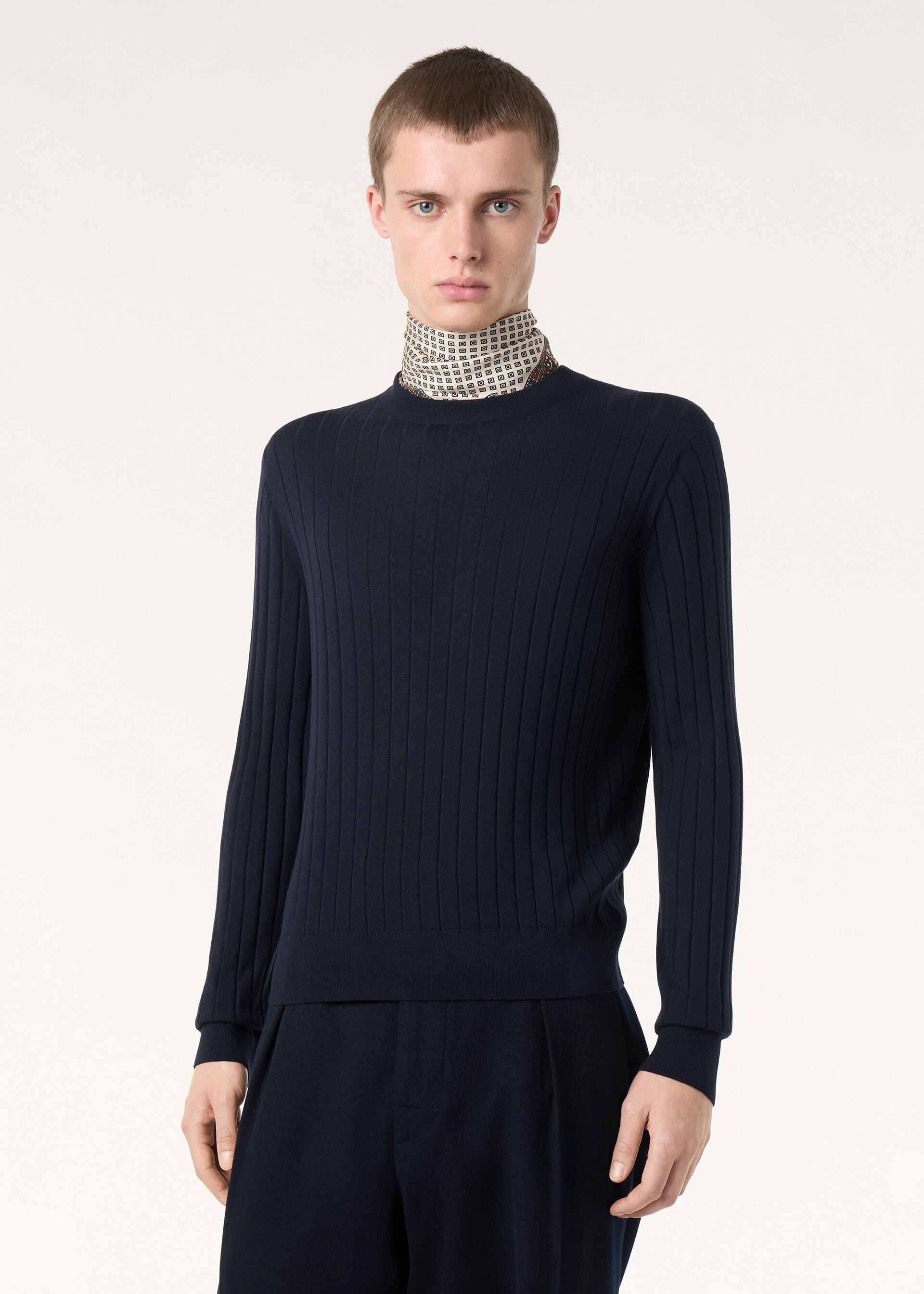 VICUNA ICONIC CREWNECK SWEATER GG 18