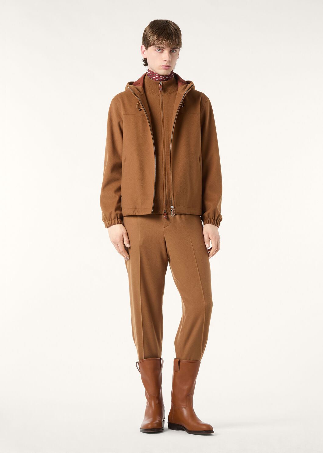 VICUNA CLASSIC BOMBER SWEATER GG 14