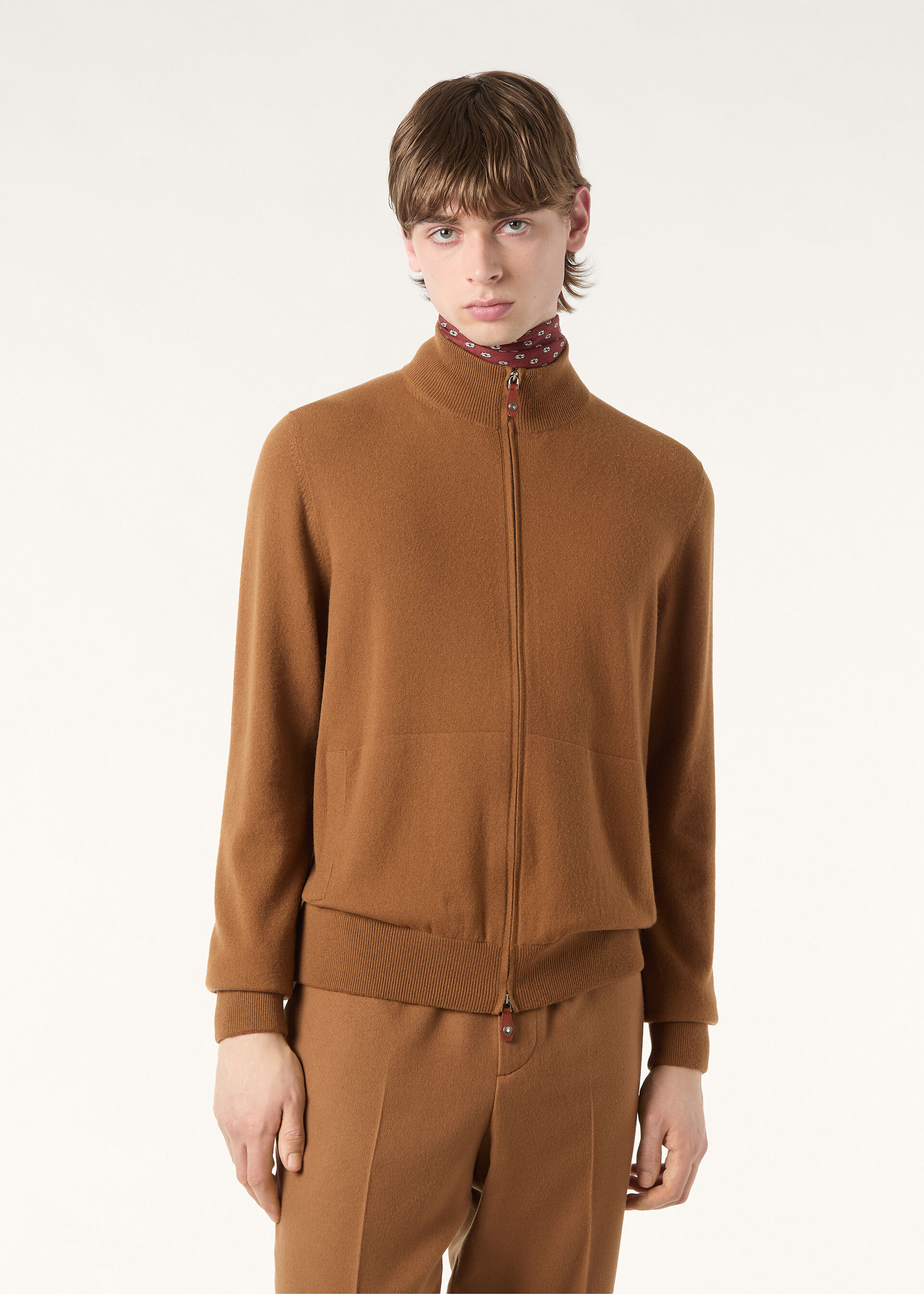 VICUNA CLASSIC BOMBER SWEATER GG 14