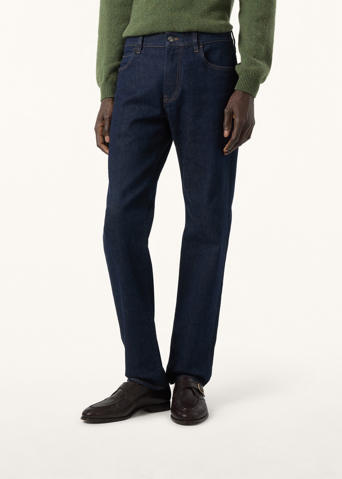 QUARONA TROUSERS KURASHIKI DENIM_FAO4427_W0NO_3