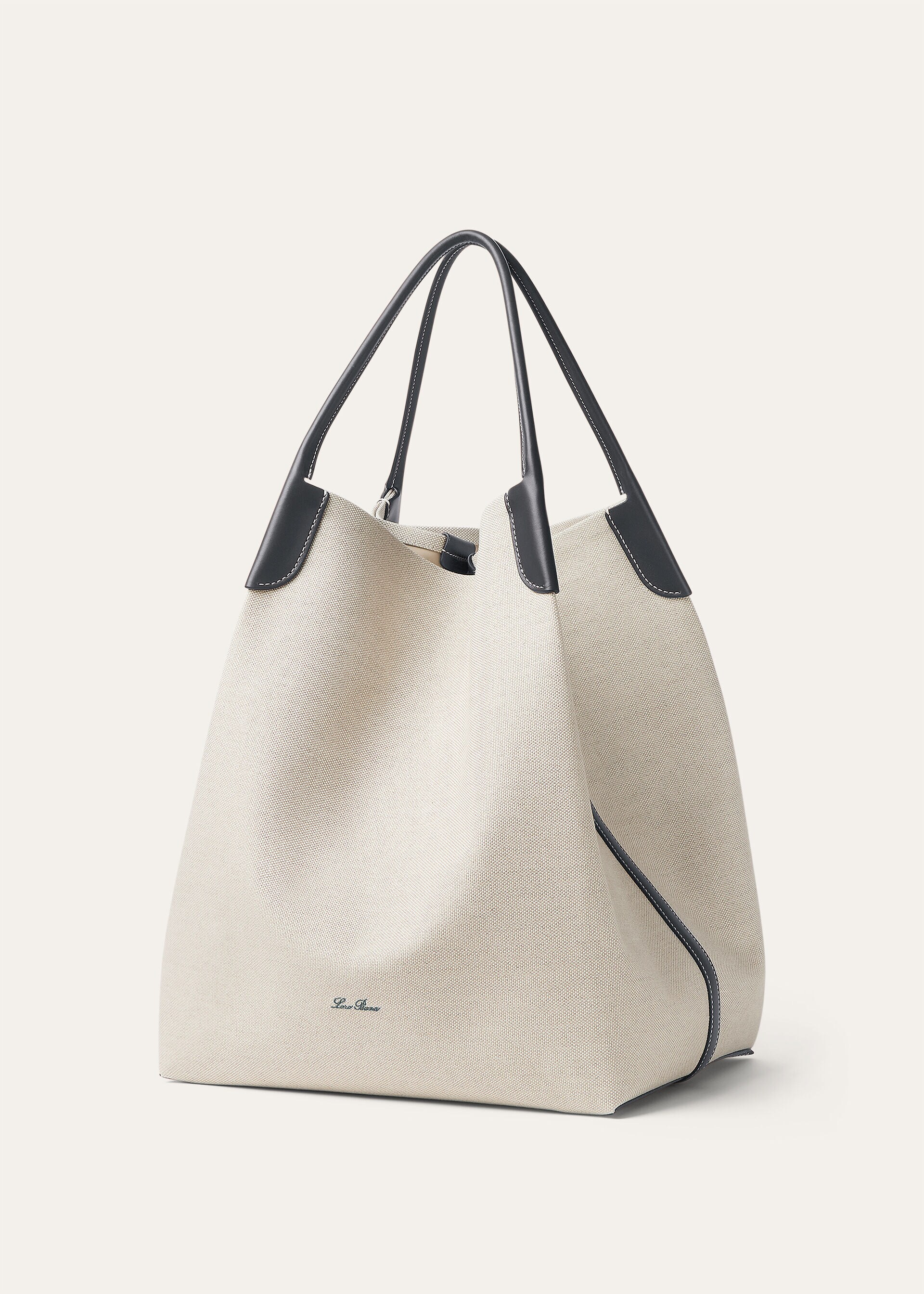 BALE HOBO EXTRA LARGE NAT CANVAS/SOFT CALF