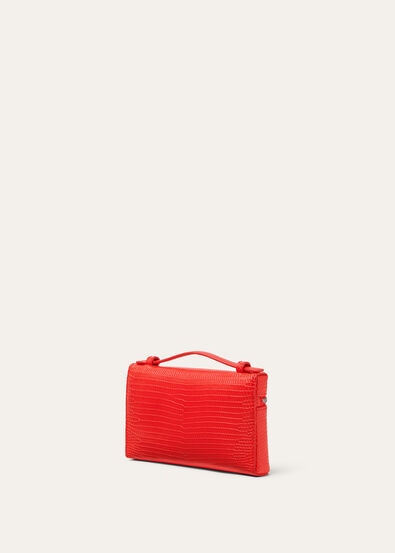 EXTRA POCKET MINI POUCH LIZARD