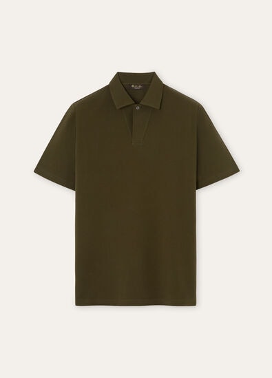 PIETRO POLO OPEN PIQUE' DYED