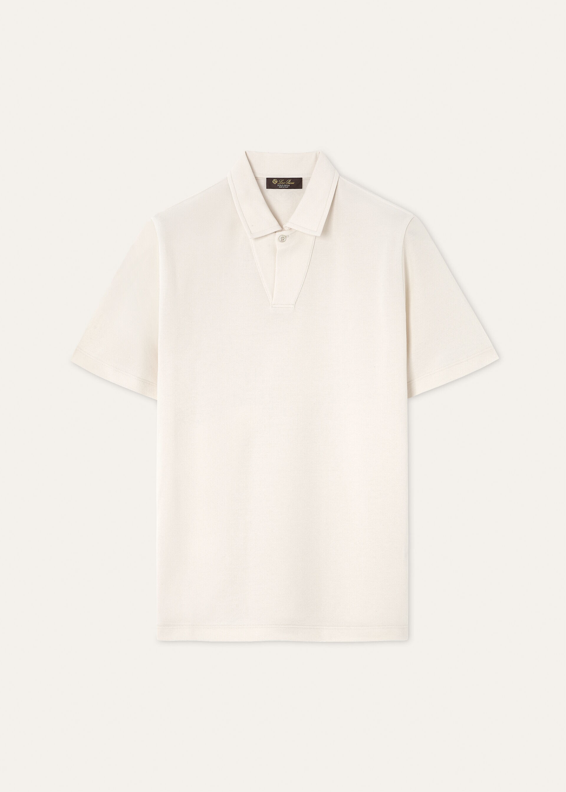 PIETRO POLO OPEN PIQUE' DYED