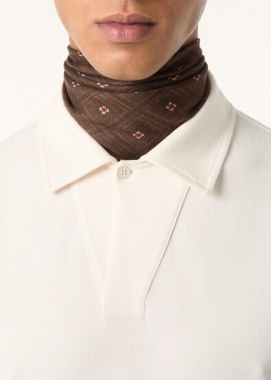 PIETRO POLO OPEN PIQUE' DYED