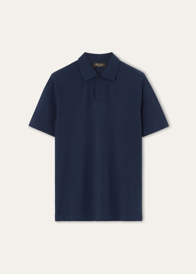 PIETRO POLO OPEN PIQUE' DYED
