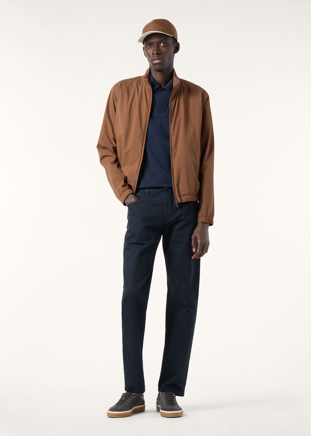 PIETRO POLO OPEN PIQUE' DYED