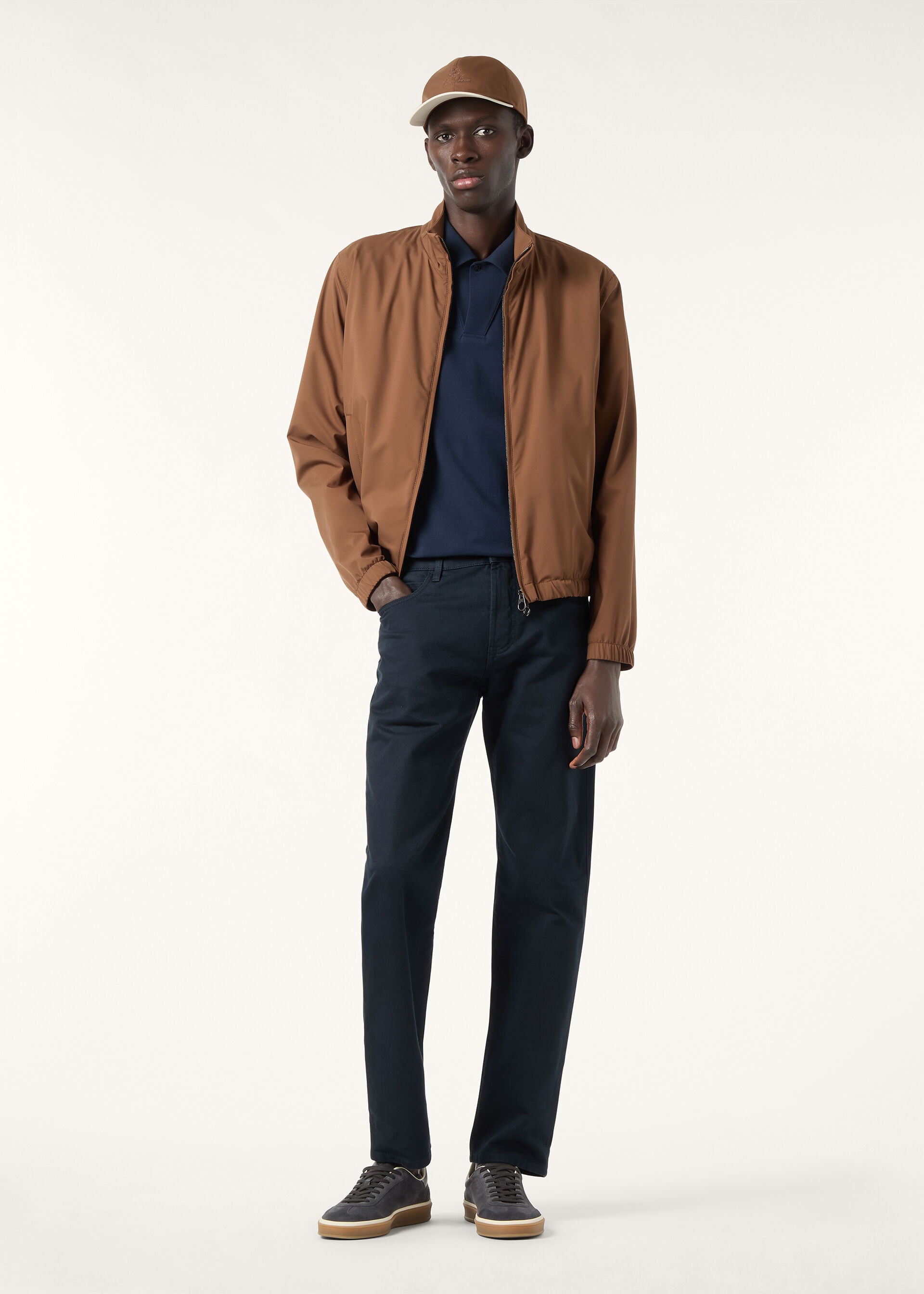 PIETRO POLO OPEN PIQUE' DYED