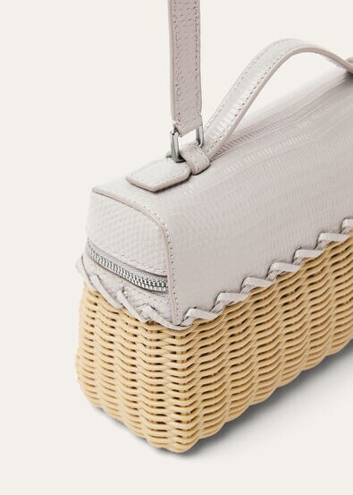 EXTRA POCKET L19 EAST WEST WICKER/LIZARD BC DEC