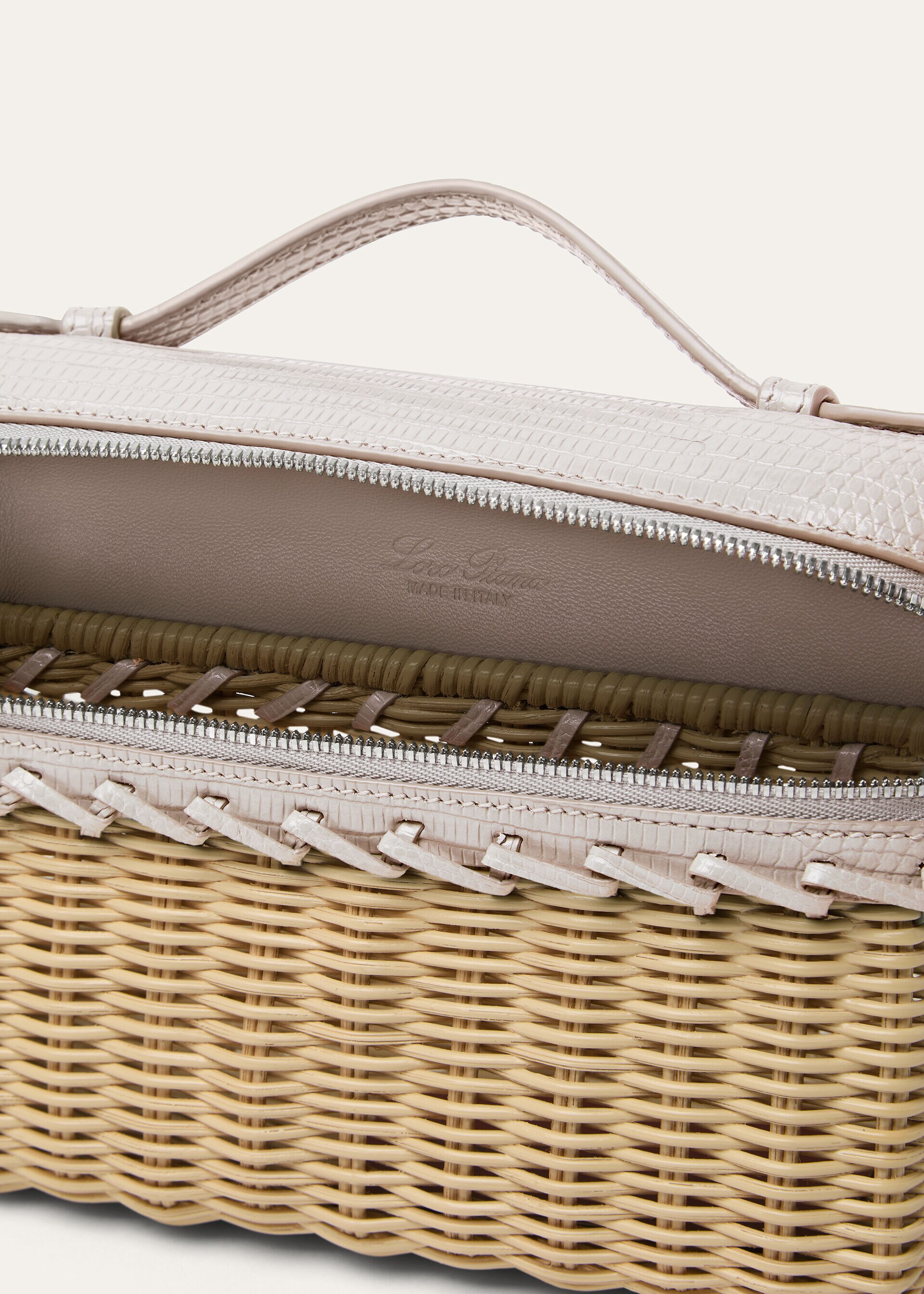 EXTRA POCKET L19 EAST WEST WICKER/LIZARD BC DEC