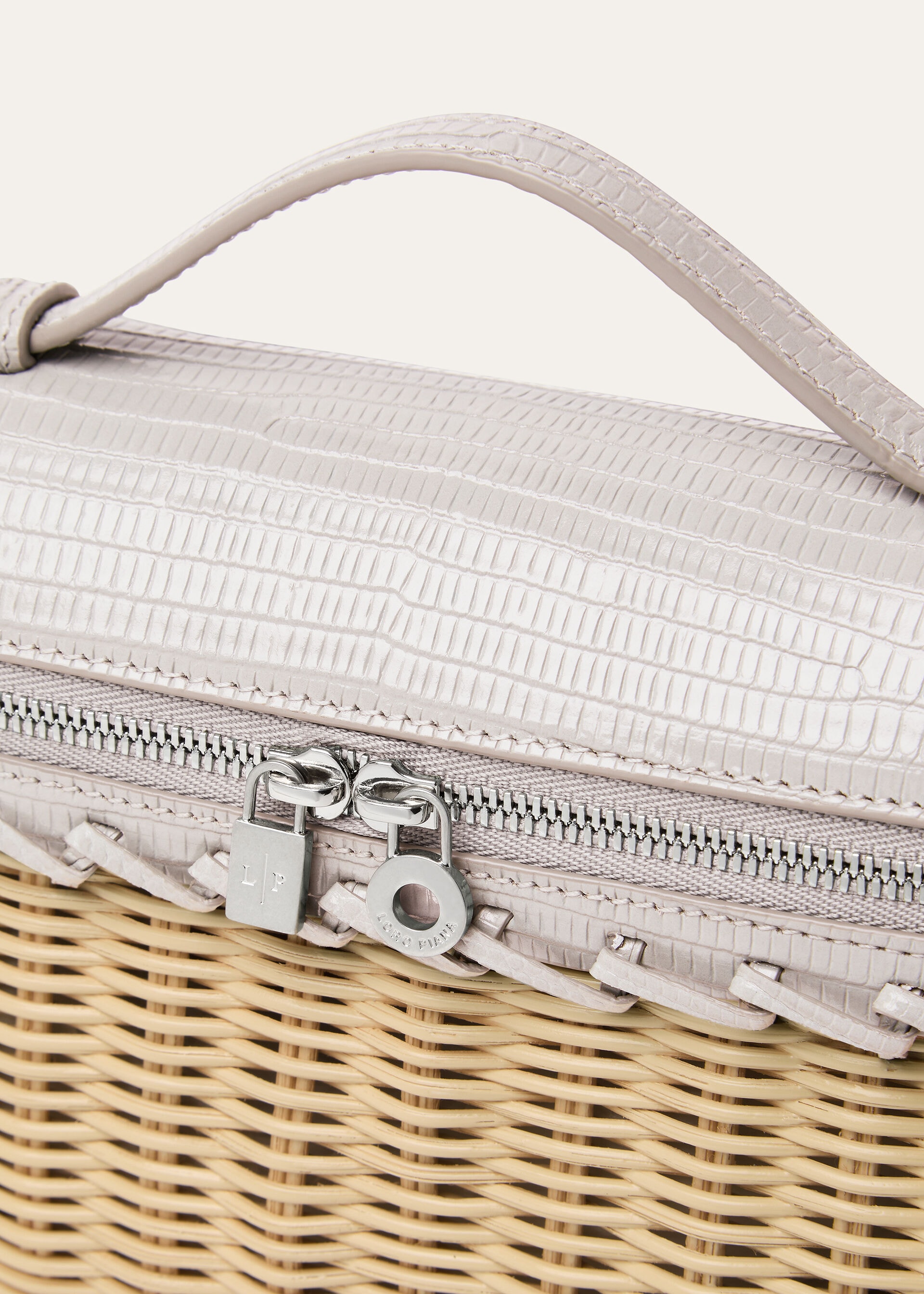 EXTRA POCKET L19 EAST WEST WICKER/LIZARD BC DEC