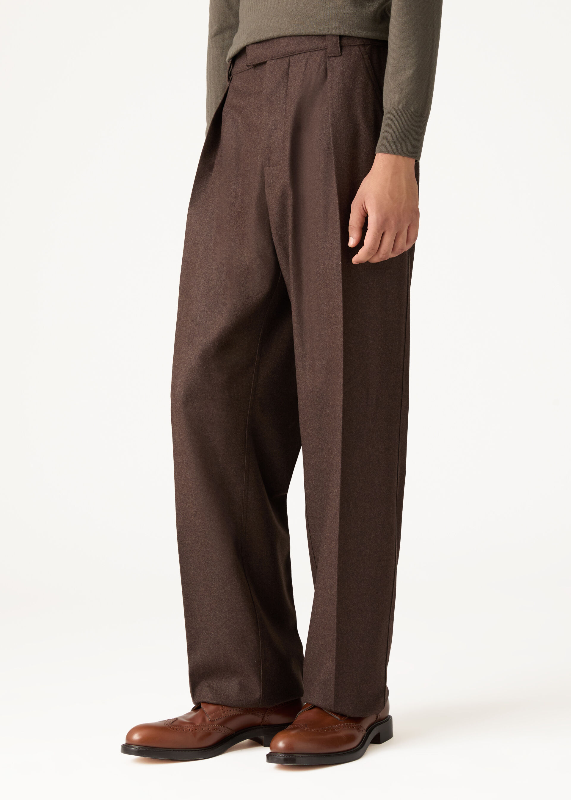 REINGA TROUSERS WISH CASH FLANNEL