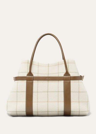 GHIERA SHOPPER L CASHBELT DOUBLE ROUNDED CALF