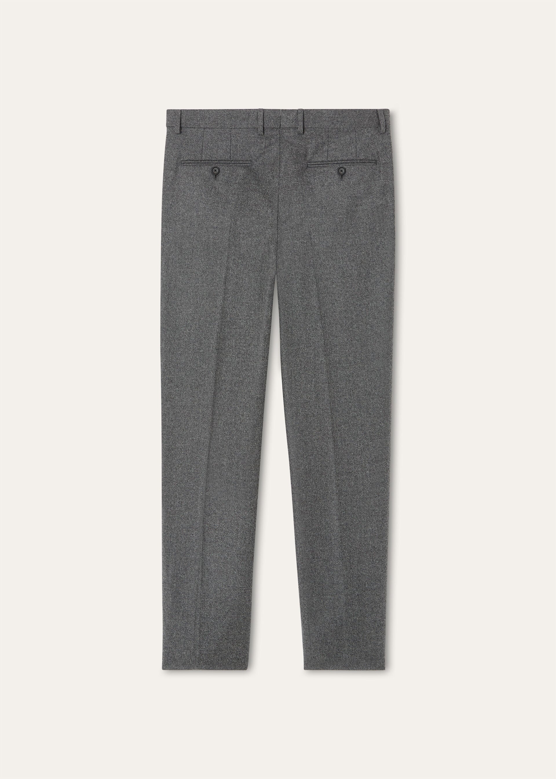 CARLO TROUSERS WOOL CASH FLANNEL