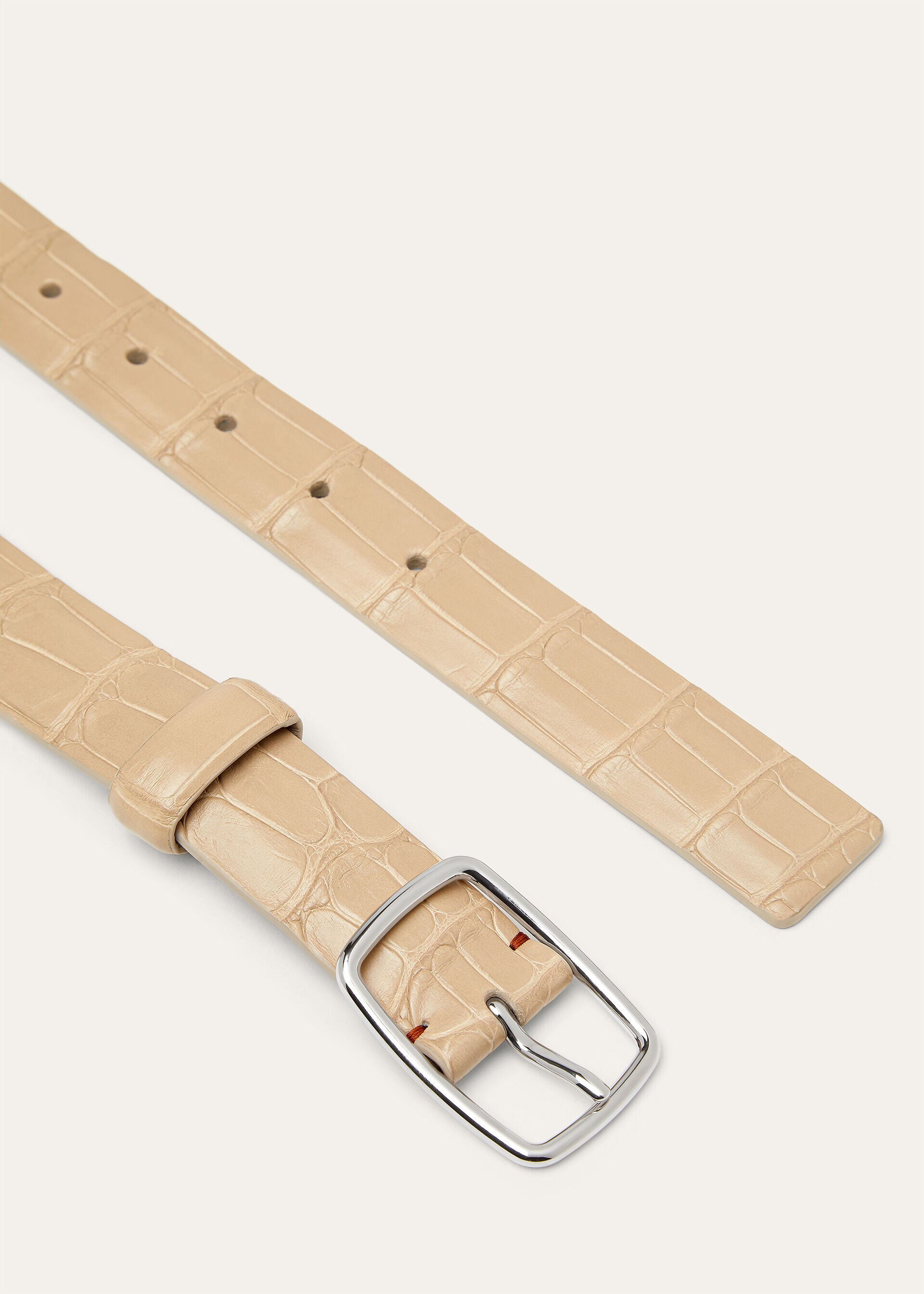 BALLOON-BELT (3,0) SOFT MATT ALLIGATOR
