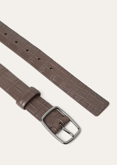 BALLOON-BELT (3,0) SOFT MATT ALLIGATOR