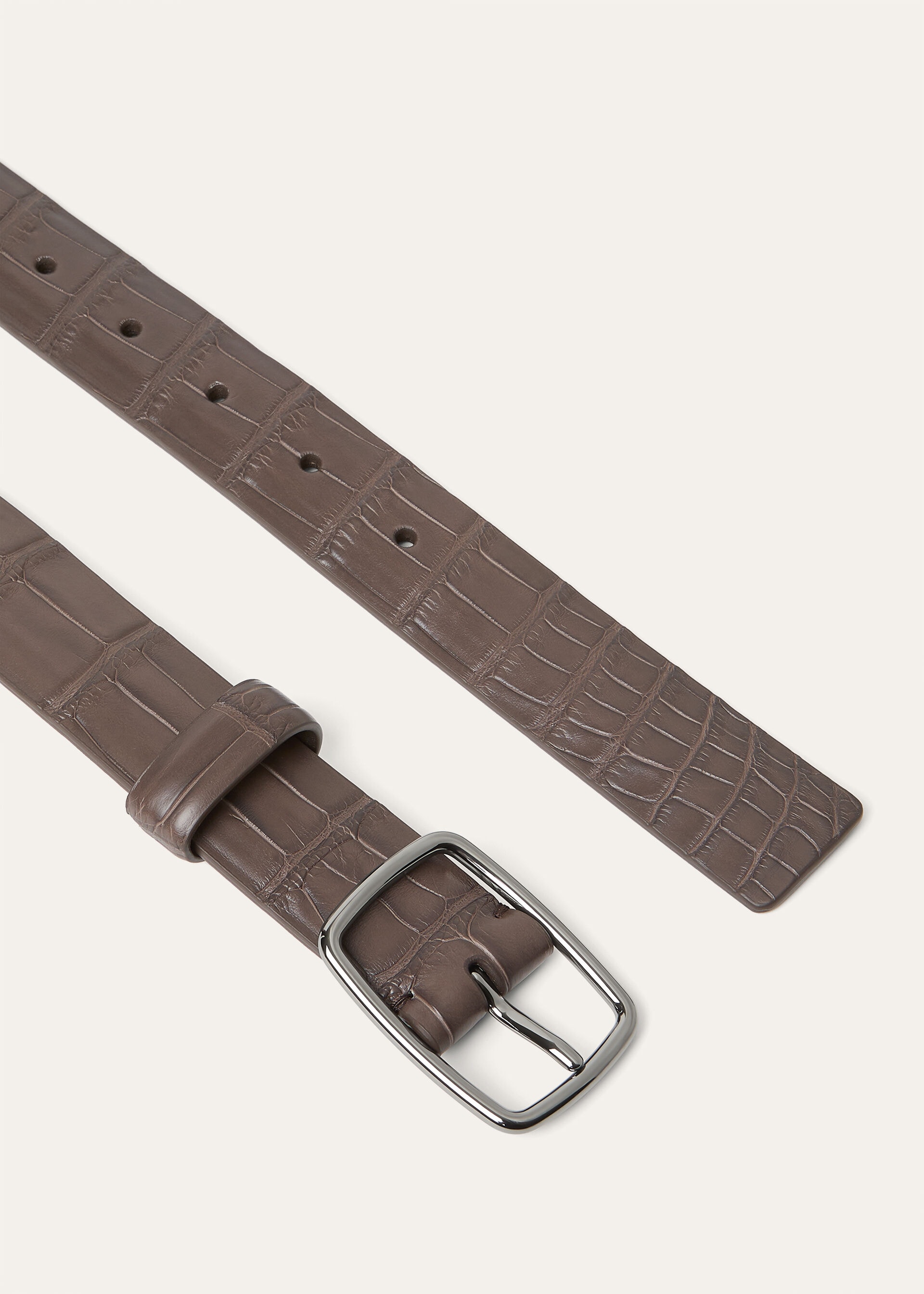 BALLOON-BELT (3,0) SOFT MATT ALLIGATOR