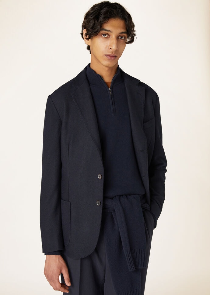 SWEATER SB JACKET CASH SILK_FAO9260_W000_3