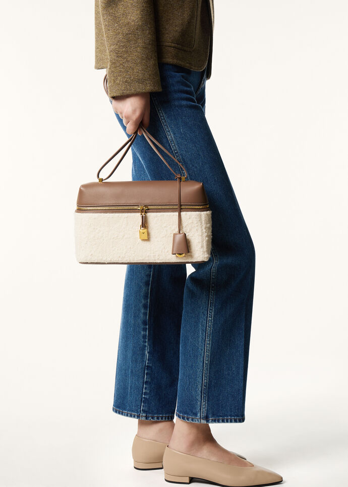 EXTRA BAG L27 CASHMERE SILK DIAMOND ROUNDED CALF_FAO9576_B4N3_NR_2